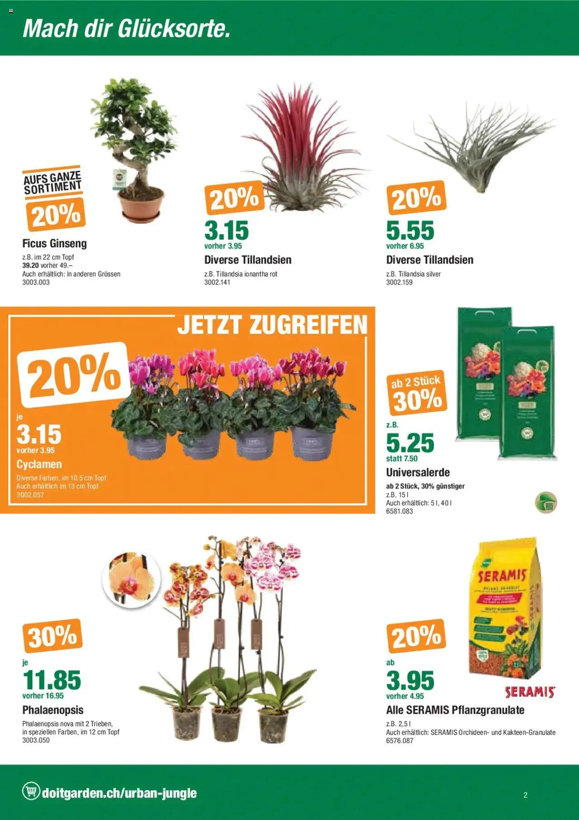 DO IT+GARDEN MIGROS Aktionen von 24. September bis 7. Oktober 2024 - Prospekt seite  2