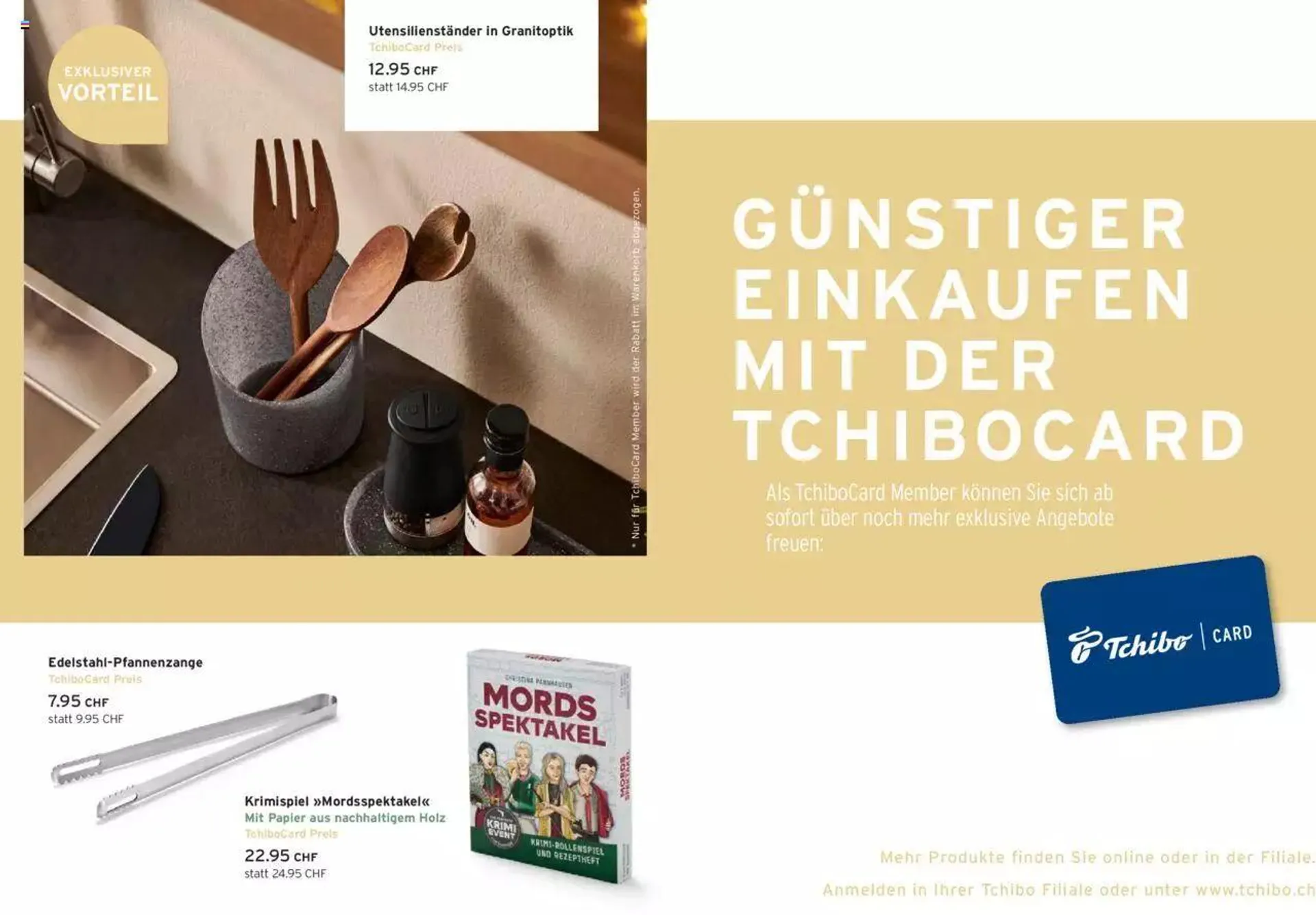 Tchibo Magazin Filialen von 5. Dezember bis 31. Dezember 2023 - Prospekt seite  22