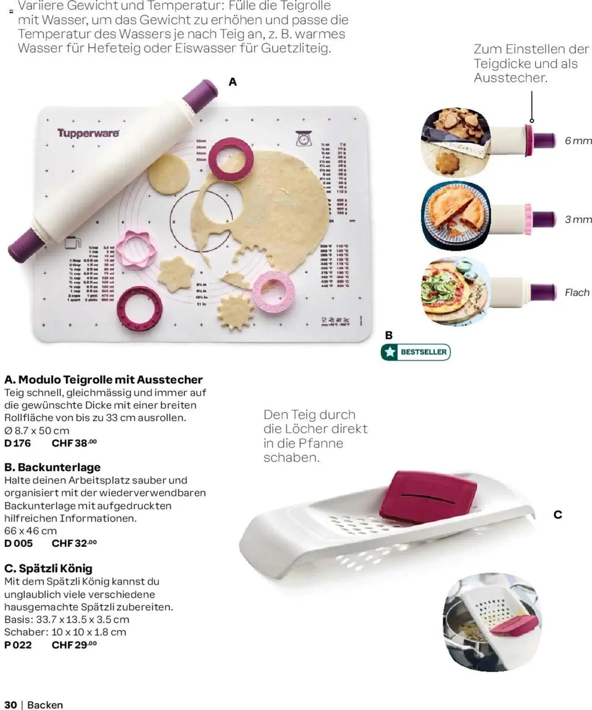 Tupperware Aktionen Herbst / Winter 2024/25 von 2. September bis 31. Dezember 2024 - Prospekt seite  30