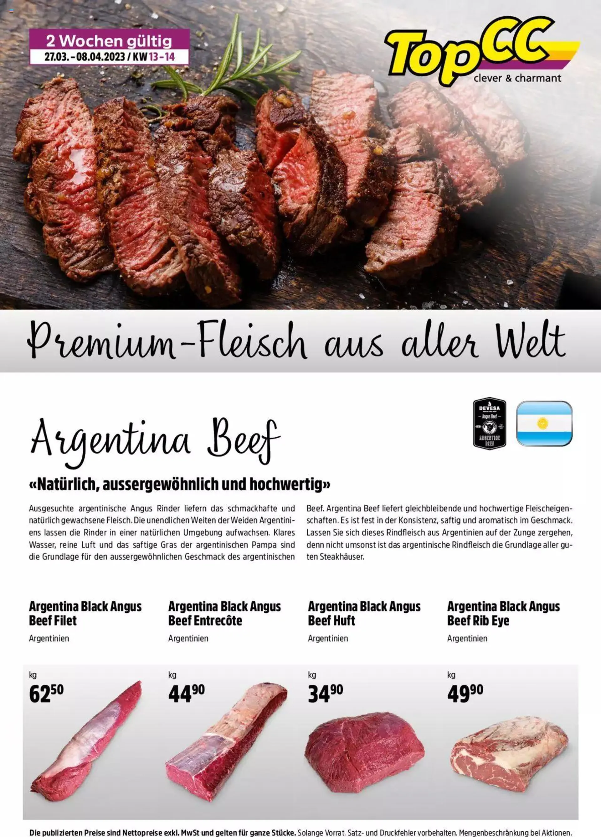 TopCC Premium Fleisch und aller Welt