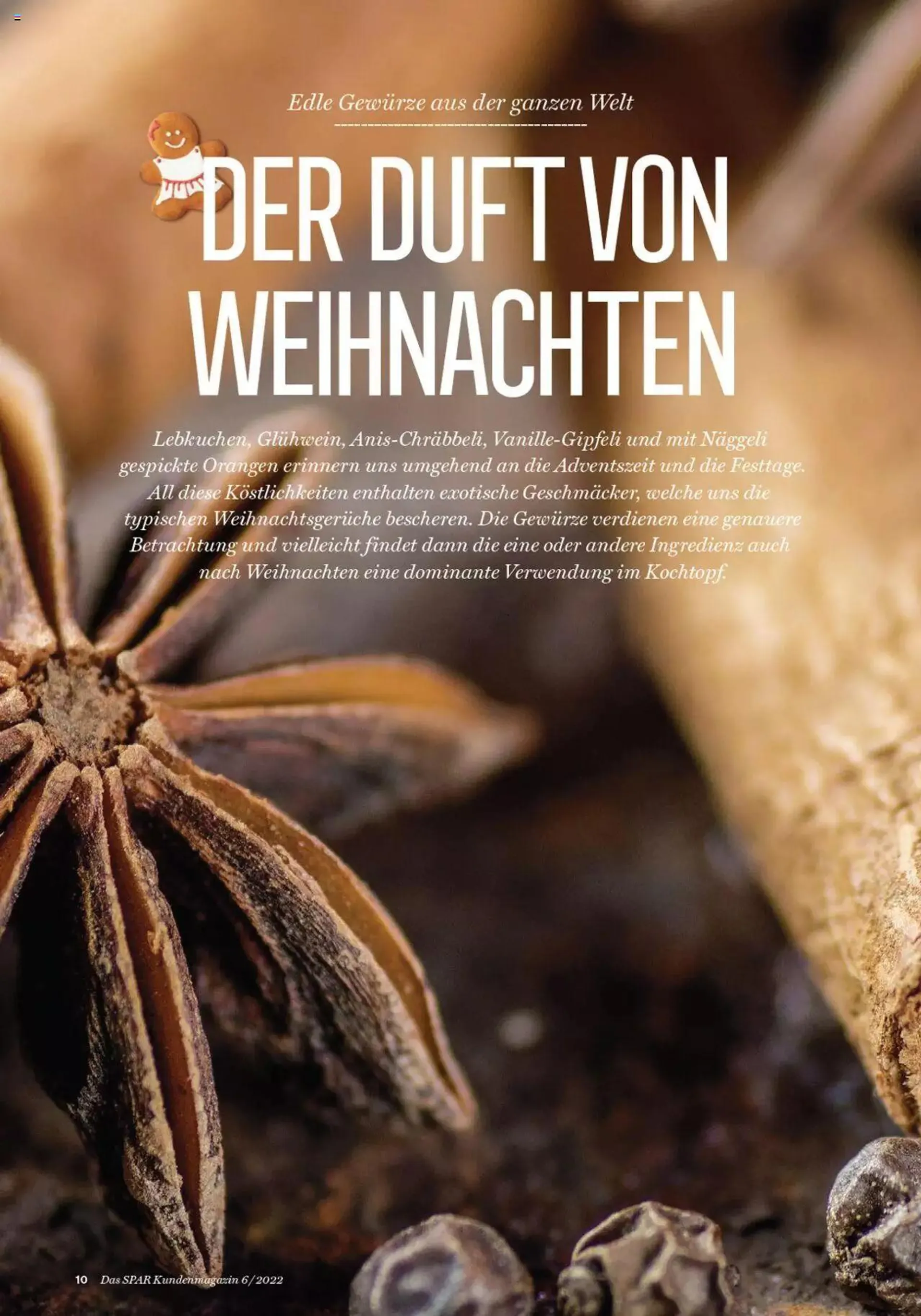 SPAR - Kundenmagazin 06 von 23. November bis 31. Dezember 2023 - Prospekt seite  12