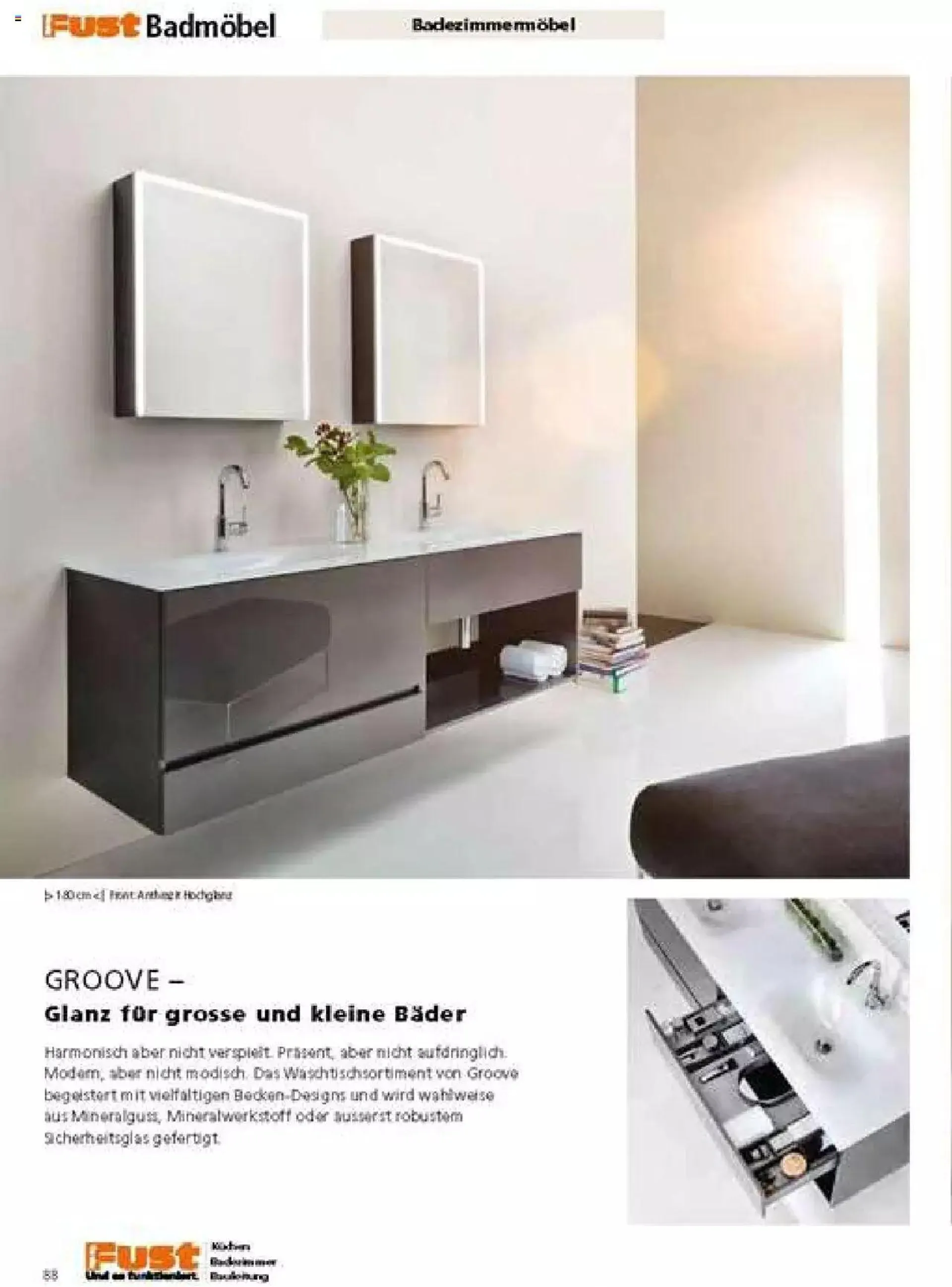 Fust Badezimmermagazin von 17. April bis 31. Dezember 2023 - Prospekt seite  88