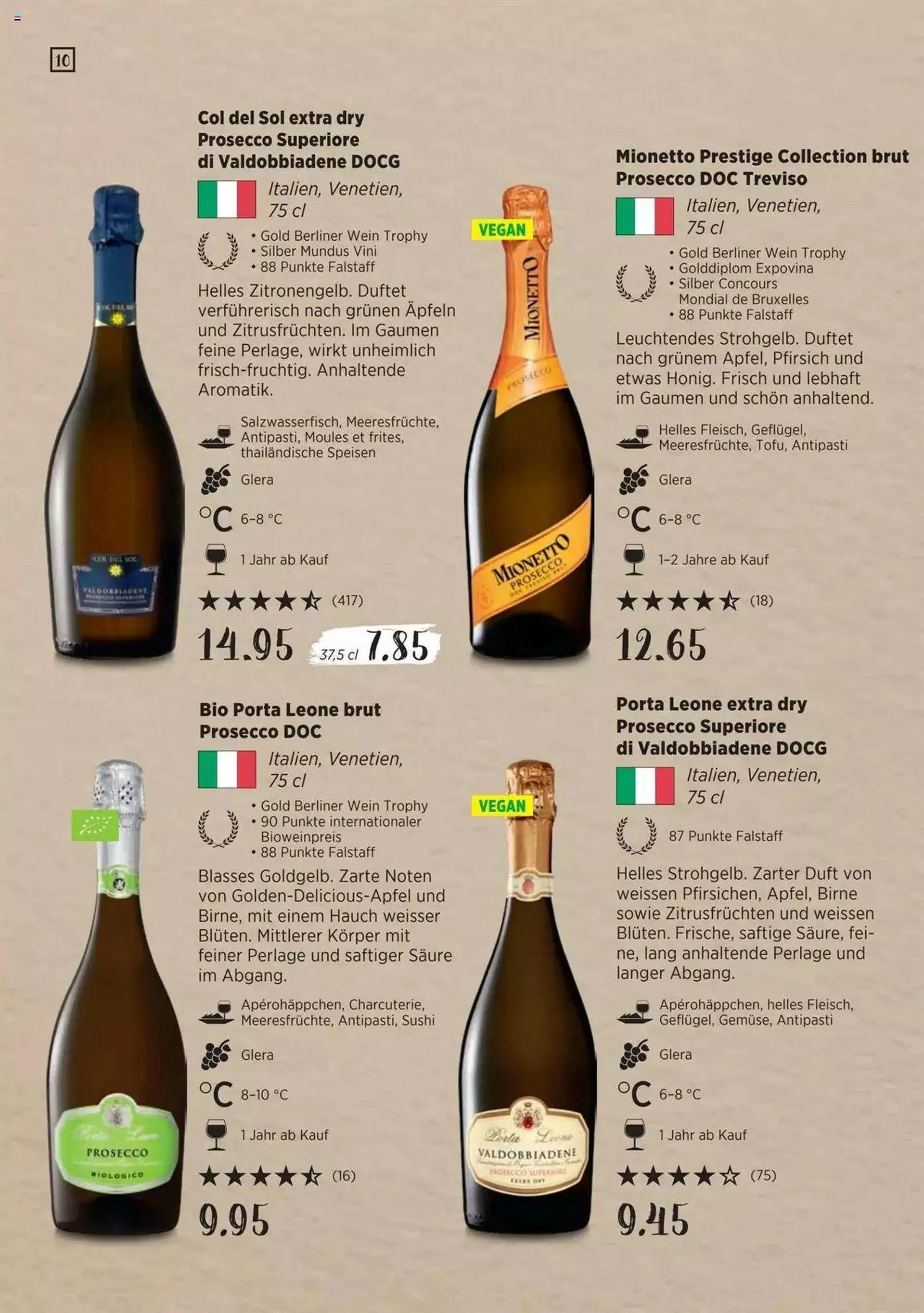 Denner Wine Guide 2023/2024 DE von 11. September bis 31. Dezember 2023 - Prospekt seite  9