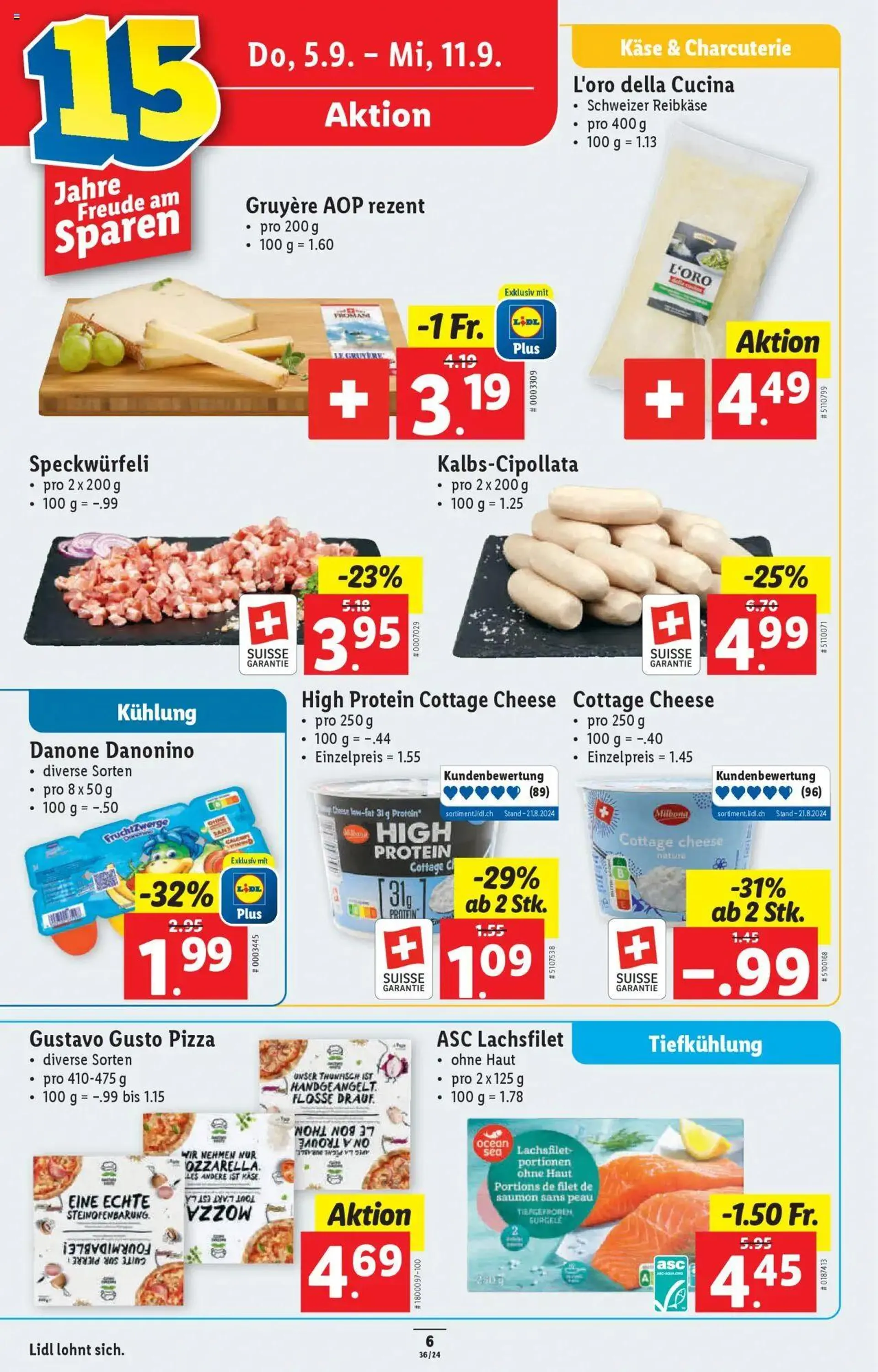 Lidl Aktionen von 5. September bis 11. September 2024 - Prospekt seite  6