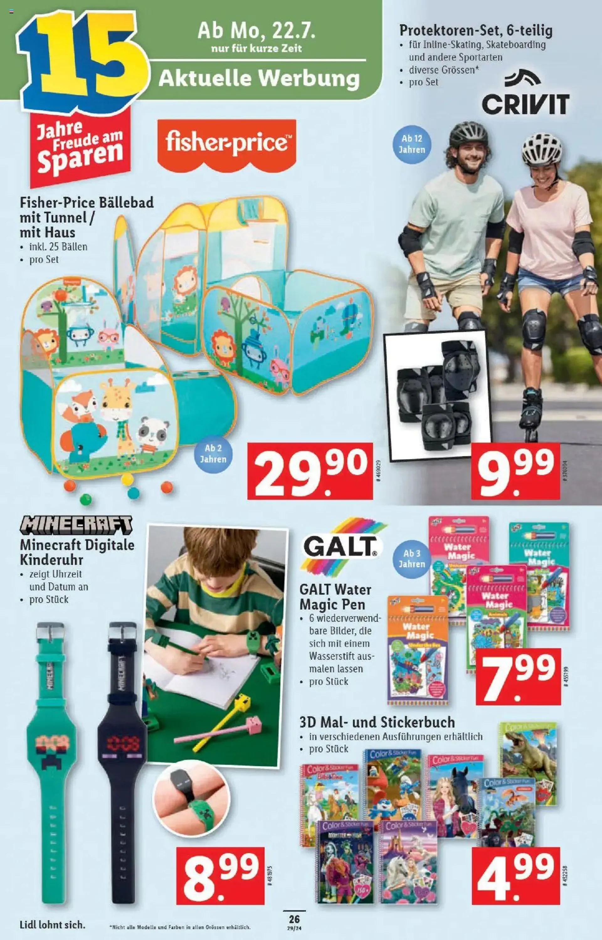 Lidl Aktionen von 18. Juli bis 24. Juli 2024 - Prospekt seite  26