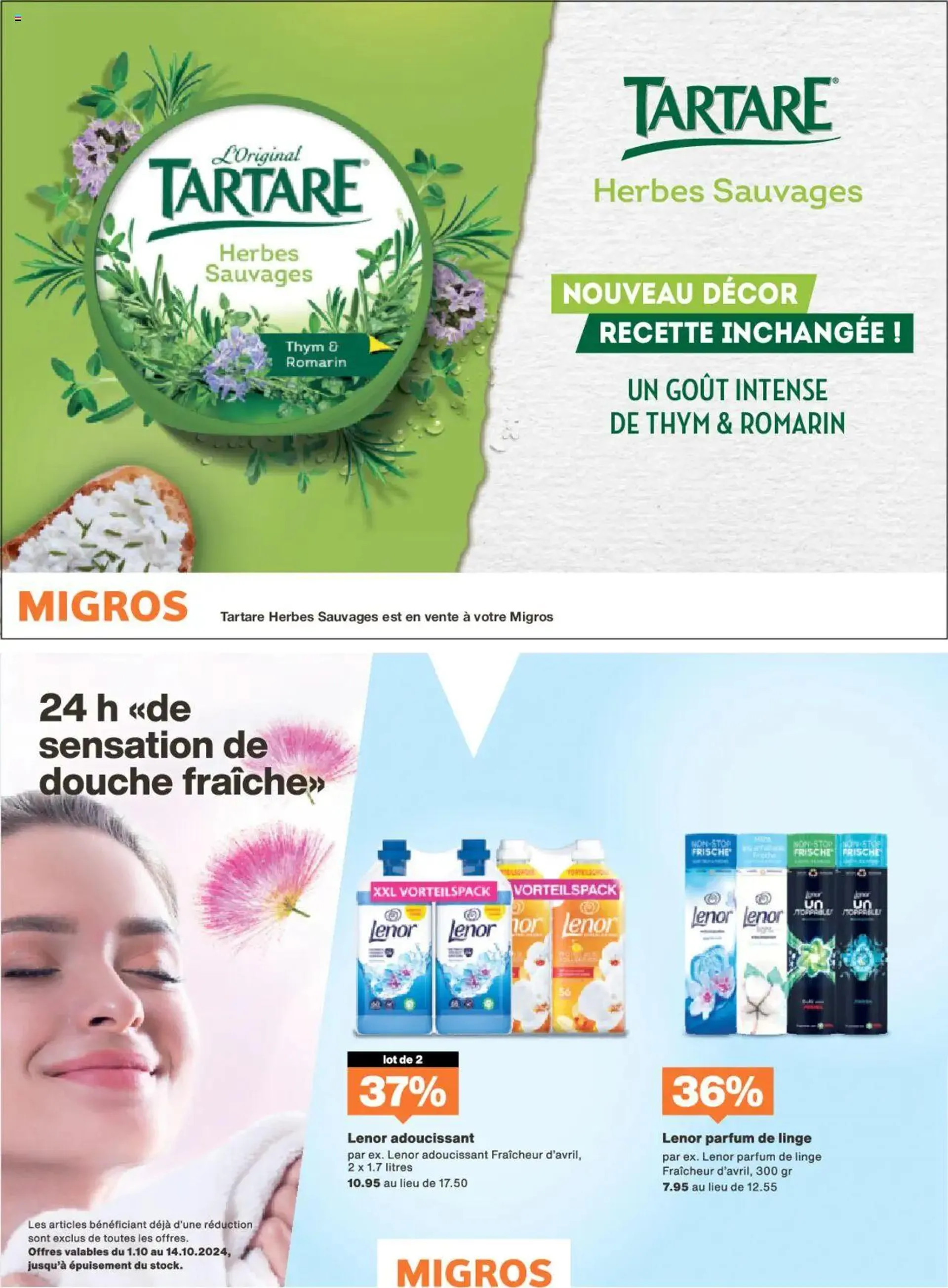 Migros - Magazin FR von 30. September bis 6. Oktober 2024 - Prospekt seite  56