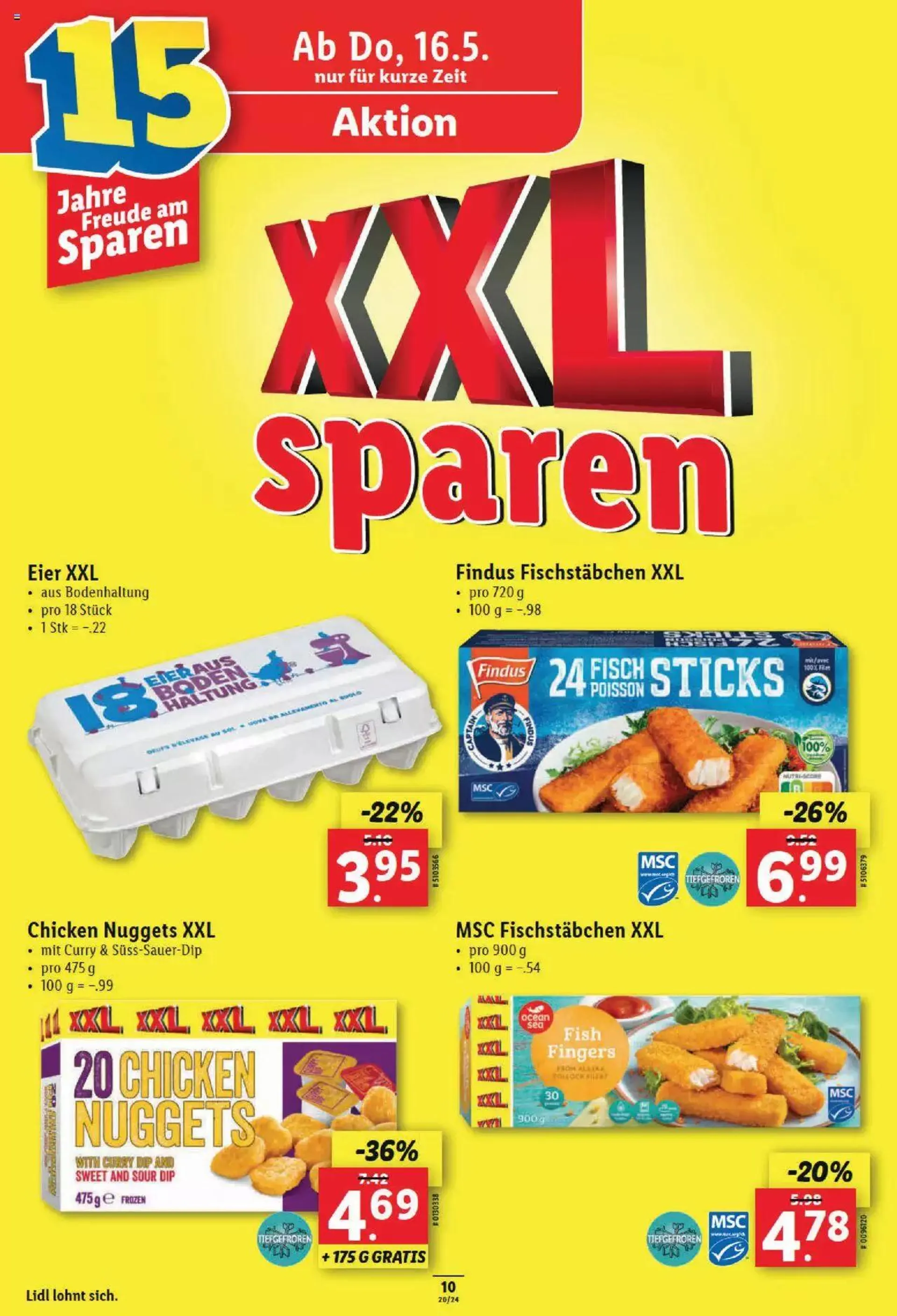 Lidl Aktionen von 16. Mai bis 22. Mai 2024 - Prospekt seite  10