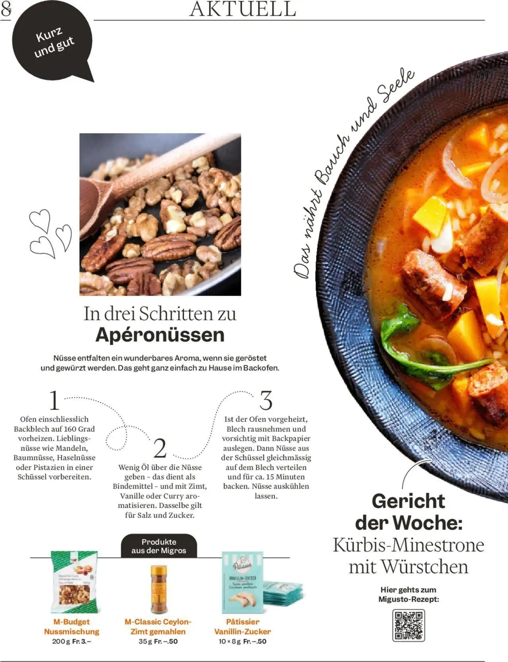 Migros - Magazin von 21. Oktober bis 27. Oktober 2024 - Prospekt seite  8