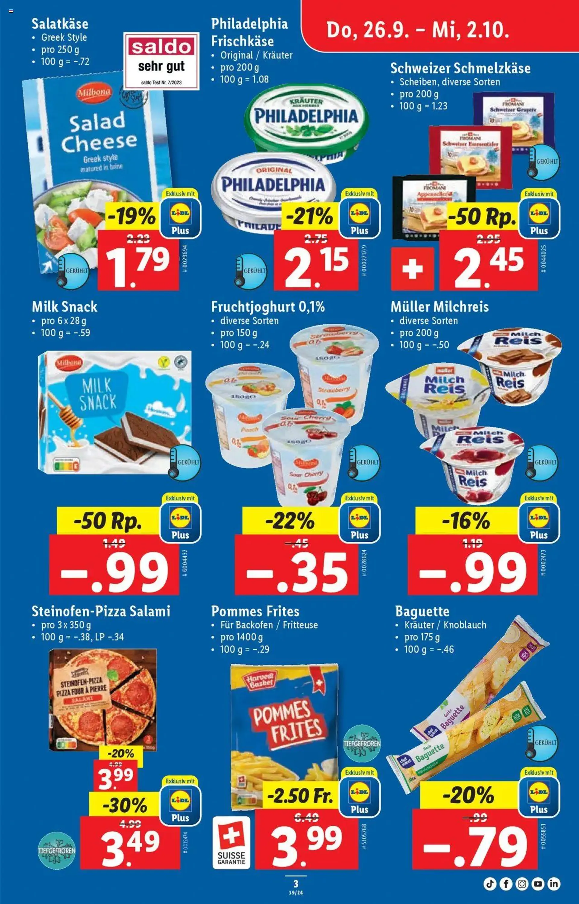 Lidl Aktionen von 26. September bis 2. Oktober 2024 - Prospekt seite  3