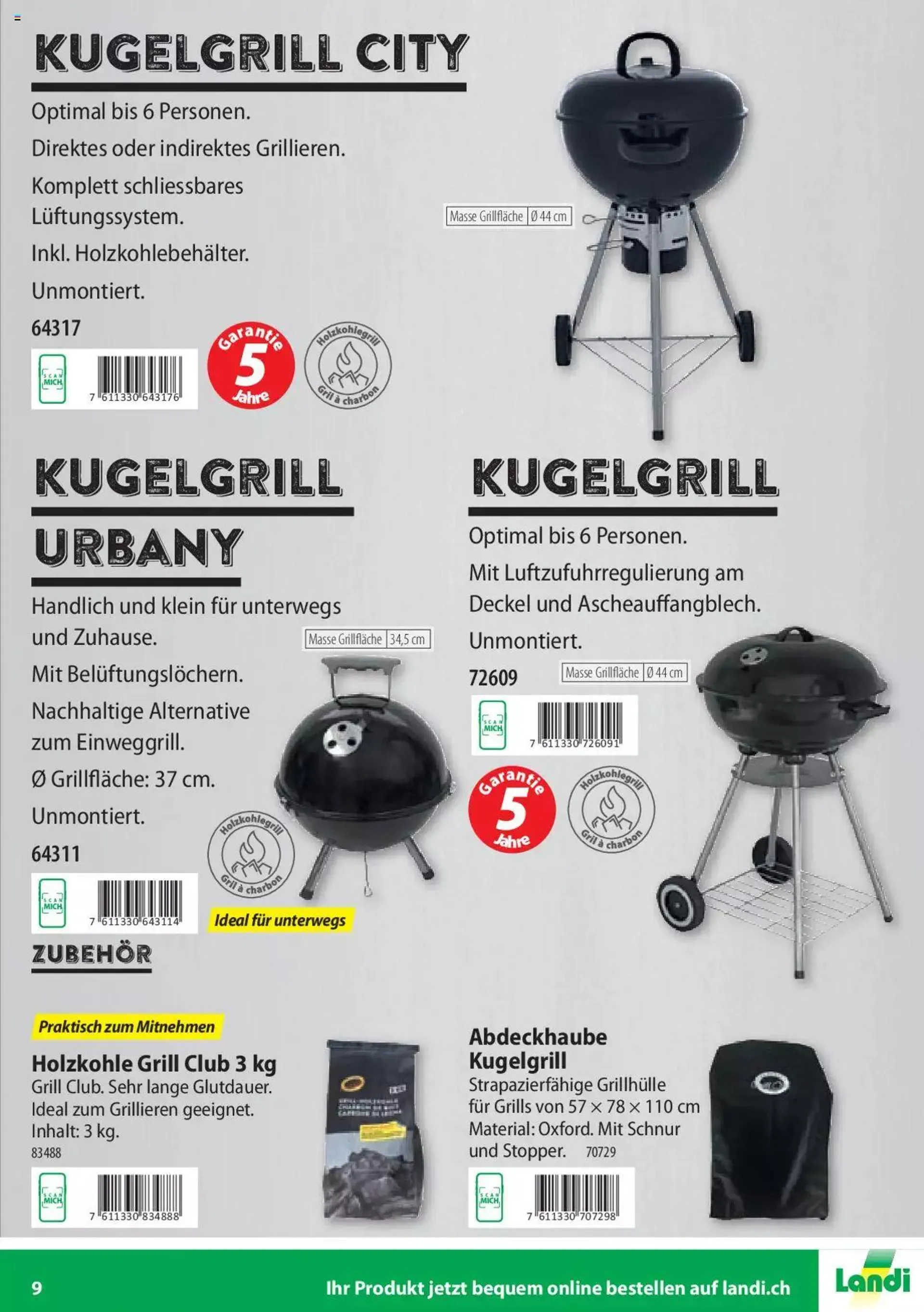 Landi BBQ Grill Club von 30. März bis 31. Dezember 2023 - Prospekt seite  9