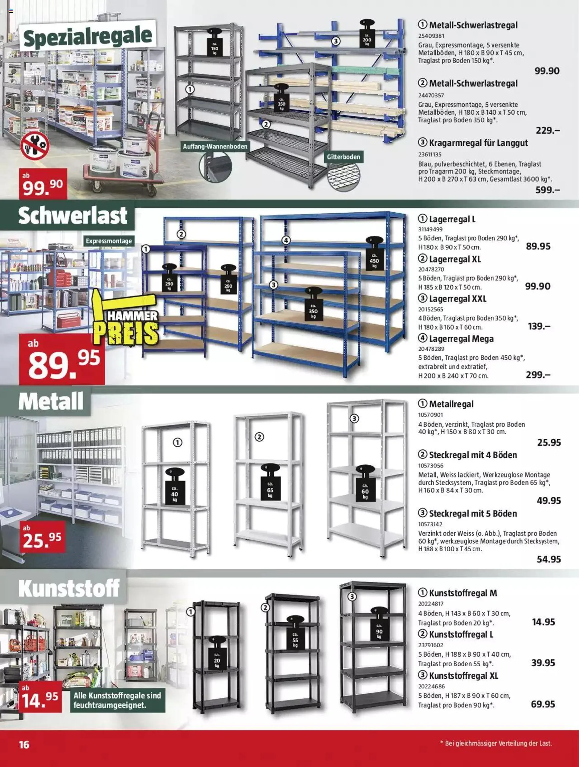 Bauhaus Aktionen von 28. August bis 1. Oktober 2023 - Prospekt seite  16