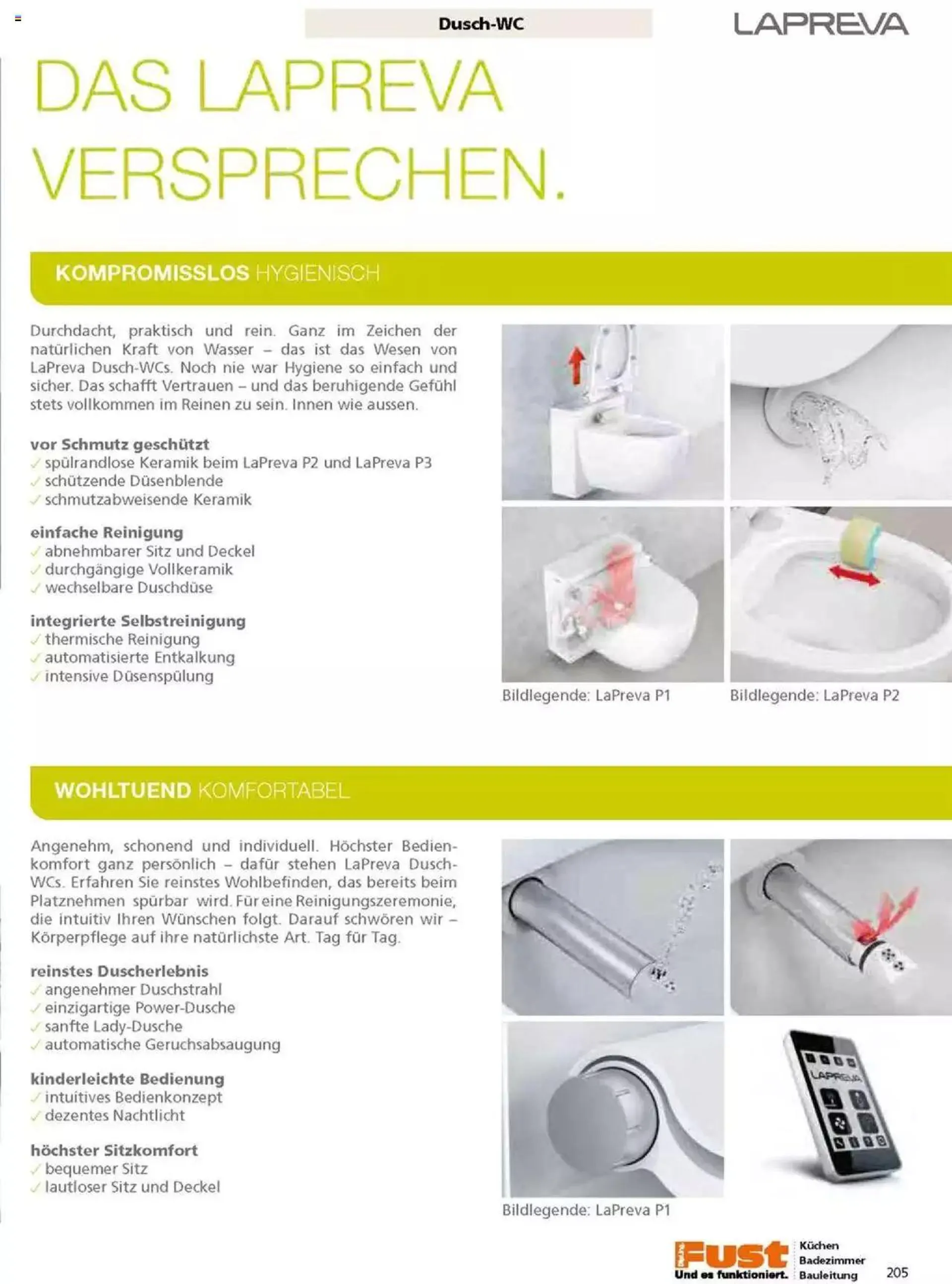 Fust Badezimmermagazin von 17. April bis 31. Dezember 2023 - Prospekt seite  205