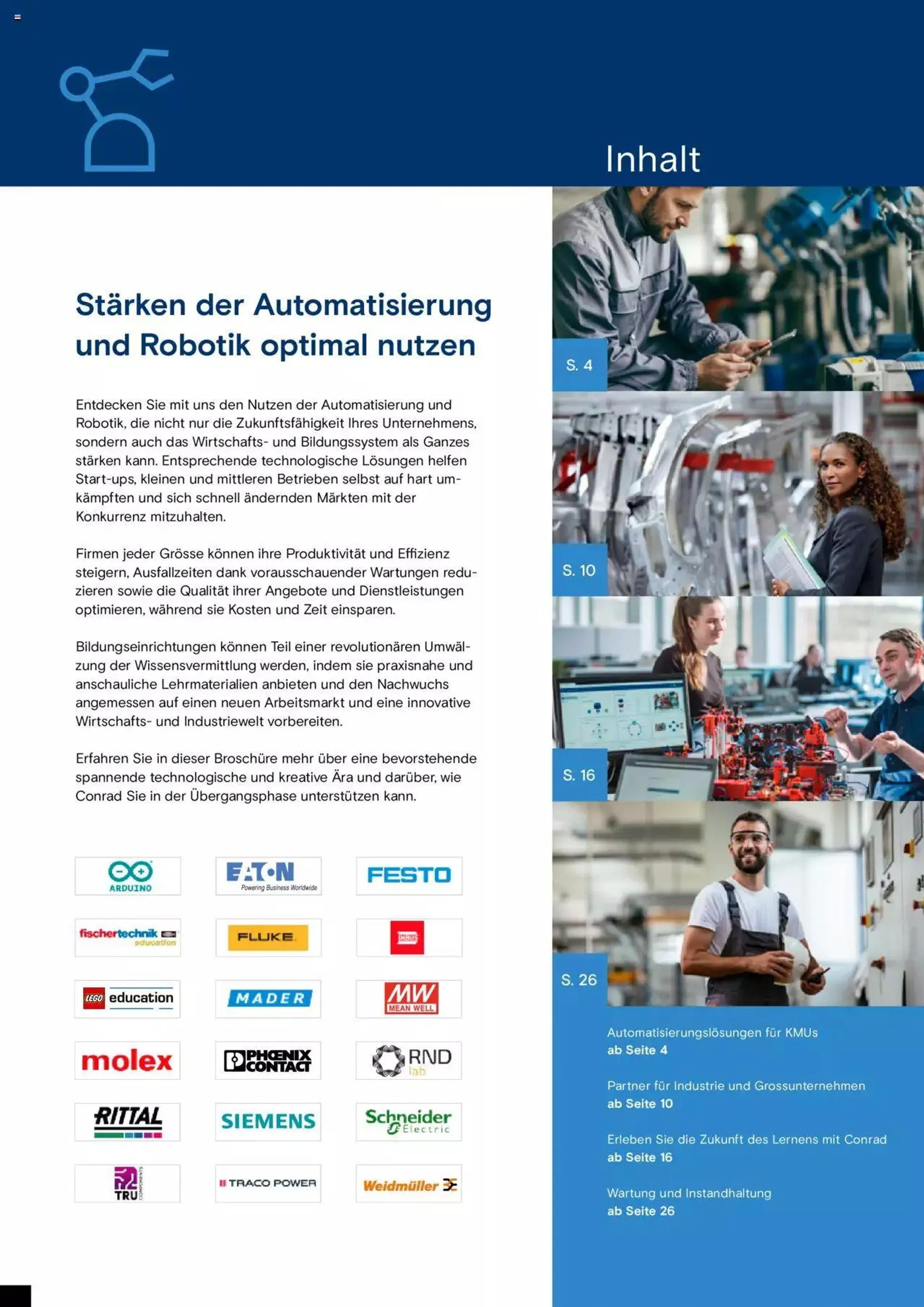 Conrad Automation und Robotik von 18. Juli bis 31. Dezember 2023 - Prospekt seite  3