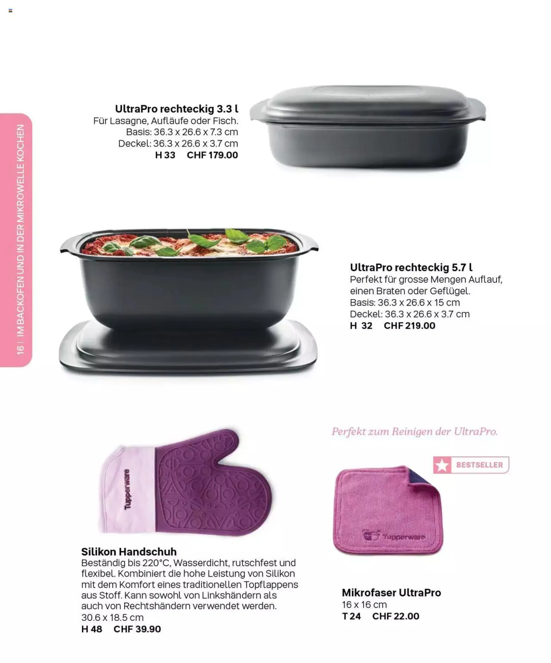 Tupperware - Herbst / Winter 2022-23 von 1. September bis 31. Dezember 2023 - Prospekt seite  16