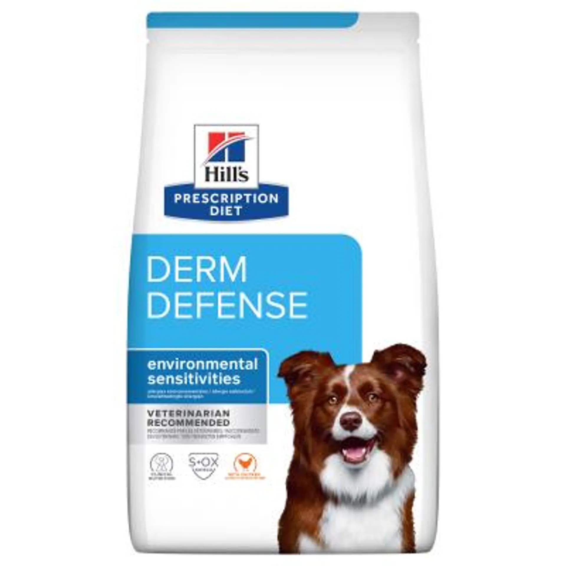 Hill's VET Hundefutter Prescription Diet Derm Defense Huhn 12kg