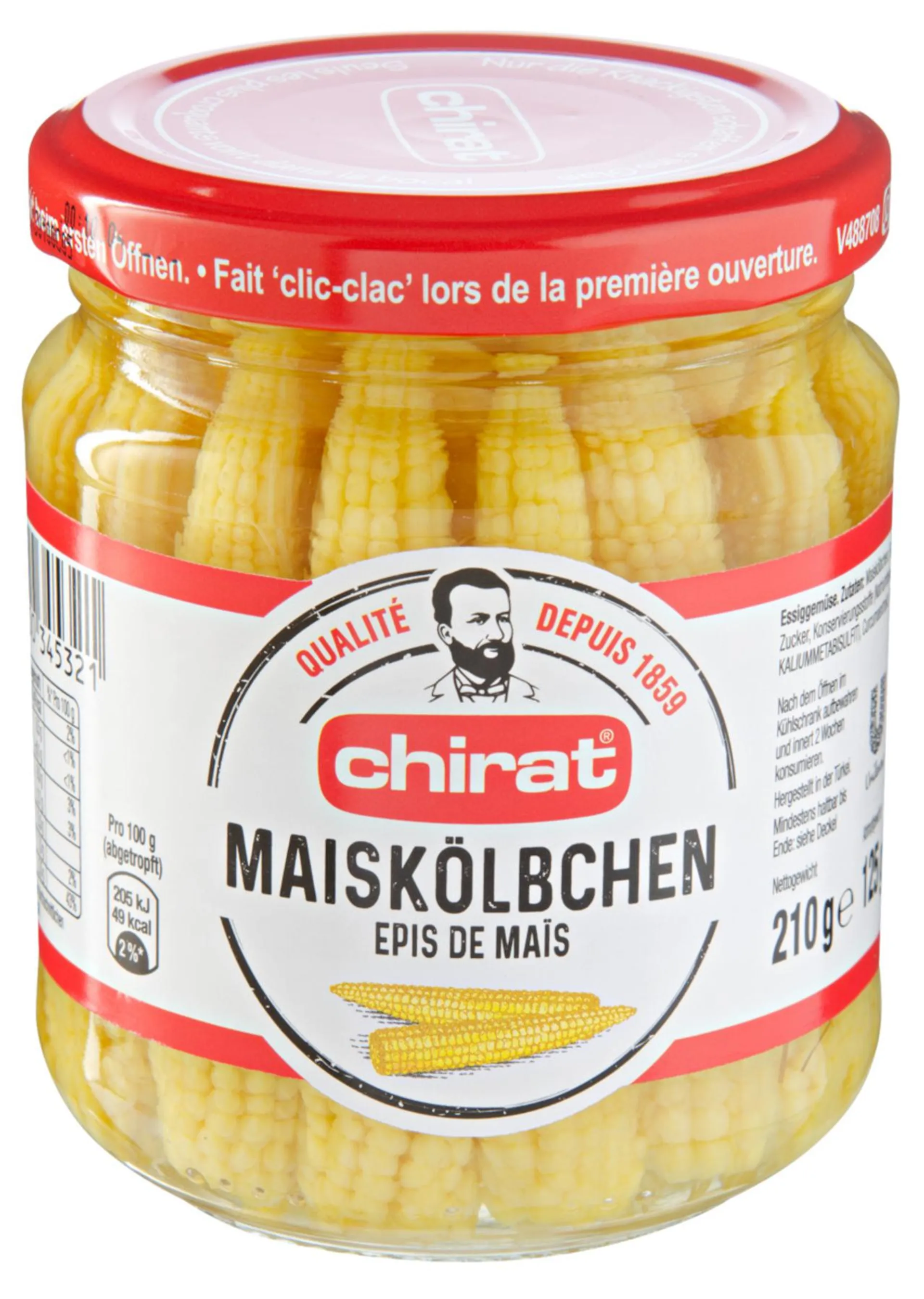 Chirat Maiskölbchen