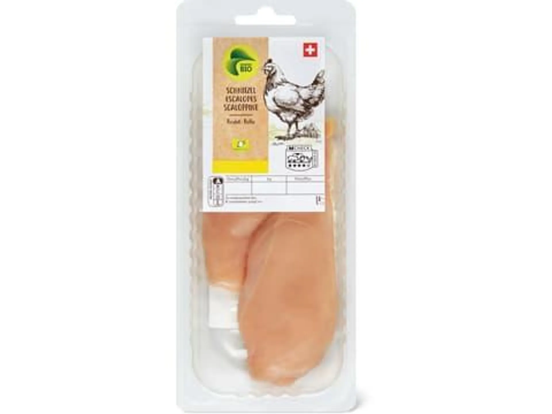 Migros Bio · Pouletschnitzel