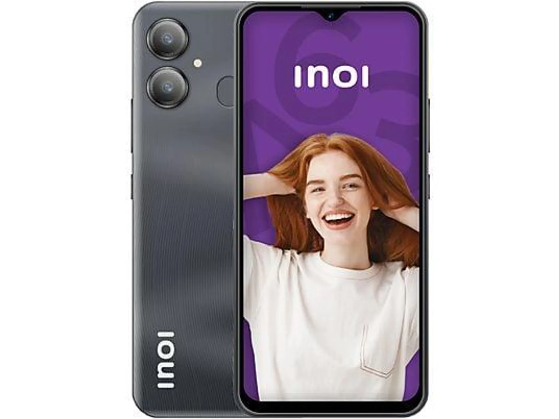 INOI A63 - Smartphone (6.5 ", 32 GB, Schwarz)