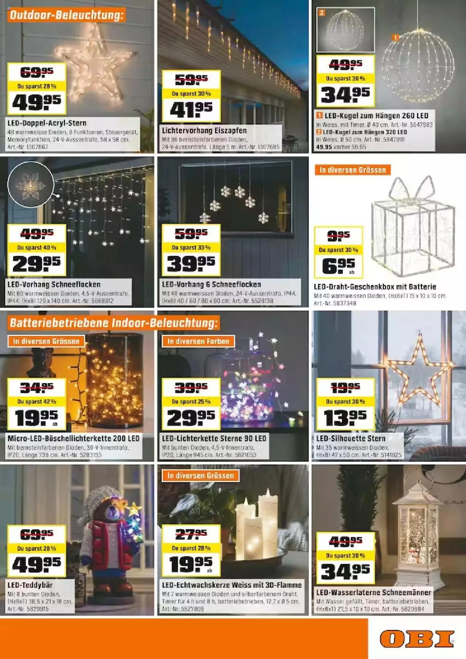 OBI Black Weeks von 13. November bis 25. November 2023 - Prospekt seite  3