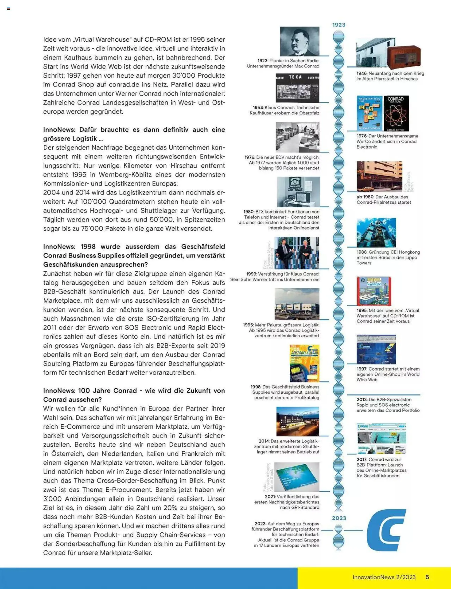 Conrad Innovation-News von 8. Mai bis 31. Dezember 2023 - Prospekt seite  5