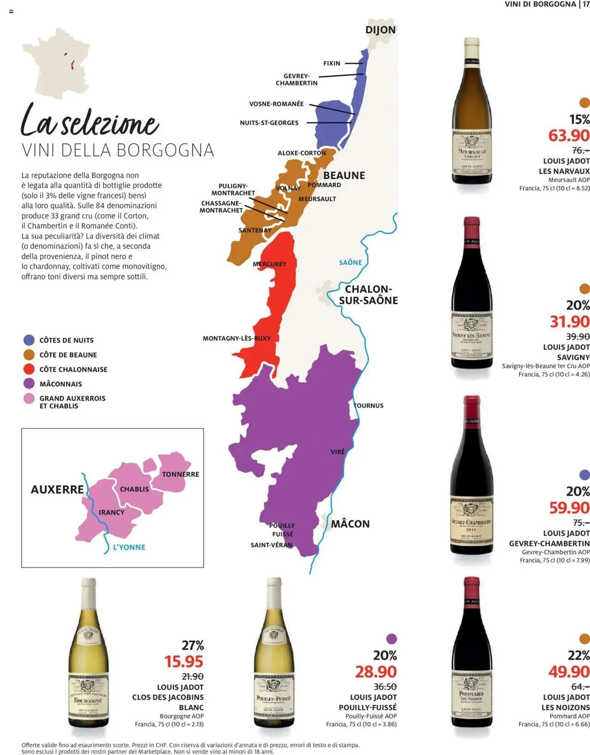 Manor Catalogo dei vini von 8. September bis 6. Oktober 2024 - Prospekt seite  17