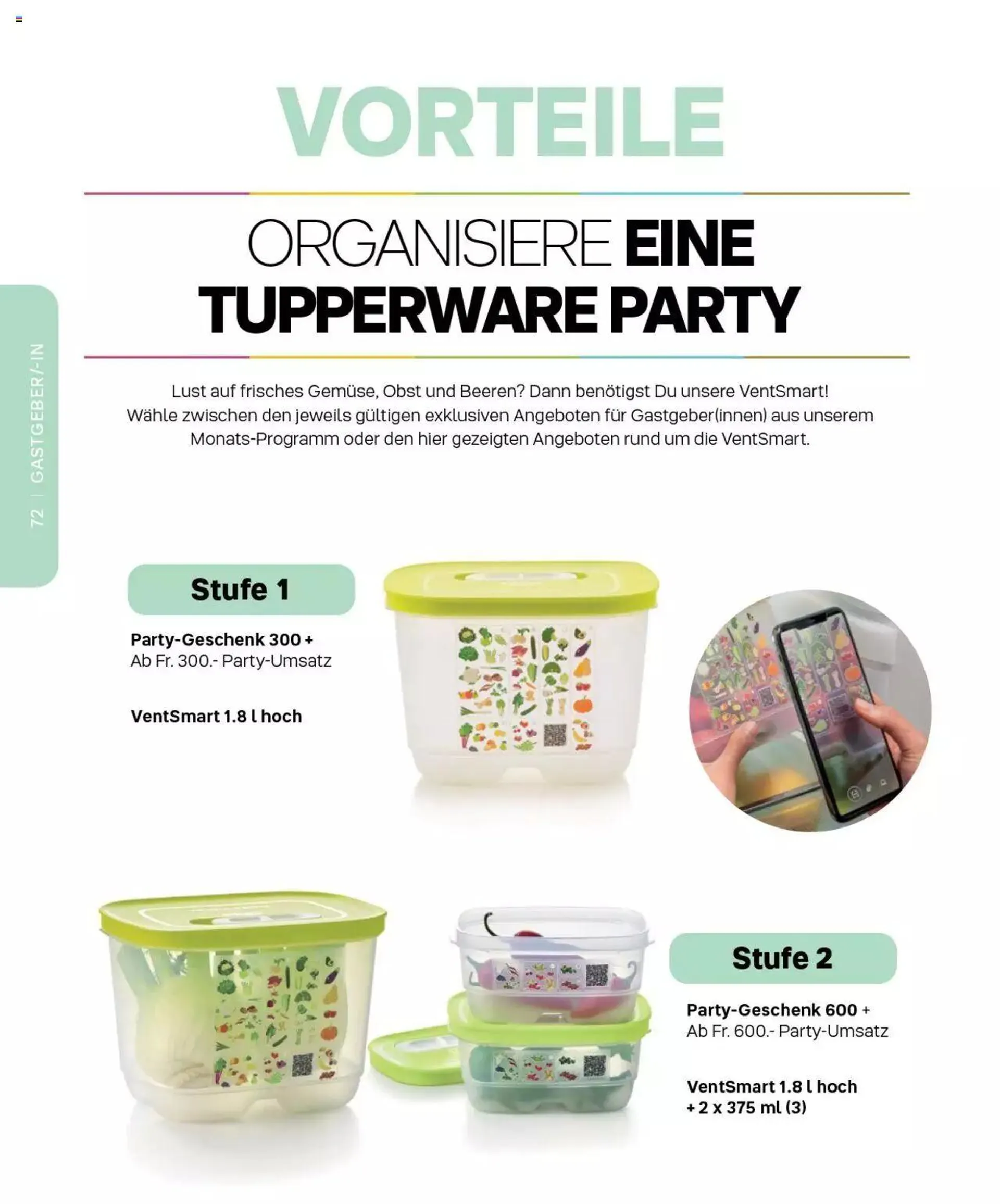 Tupperware - Herbst / Winter 2022-23 von 1. September bis 31. Dezember 2023 - Prospekt seite  72