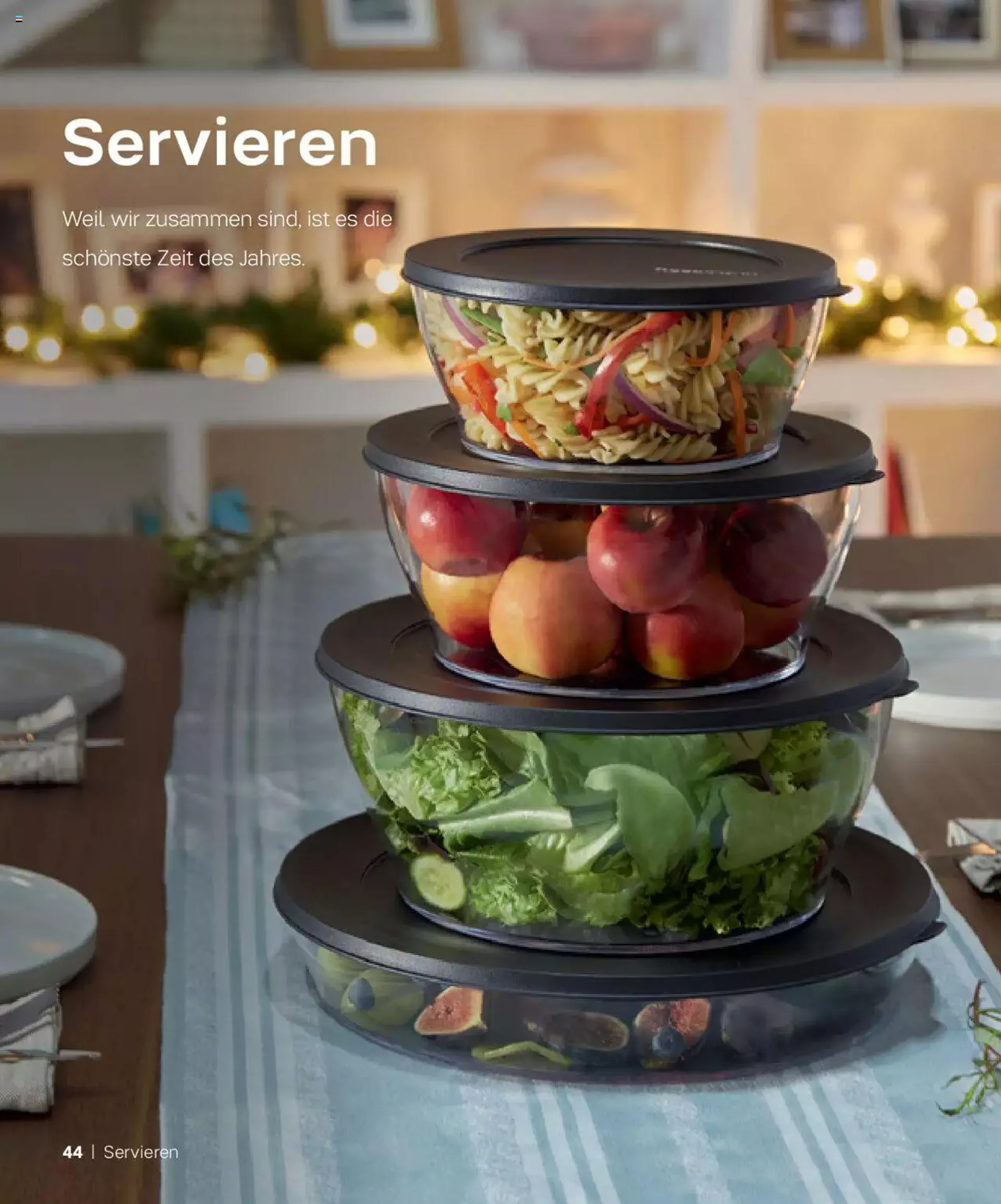 Tupperware Aktionen Herbst / Winter 2023 von 1. November bis 31. Dezember 2023 - Prospekt seite  44