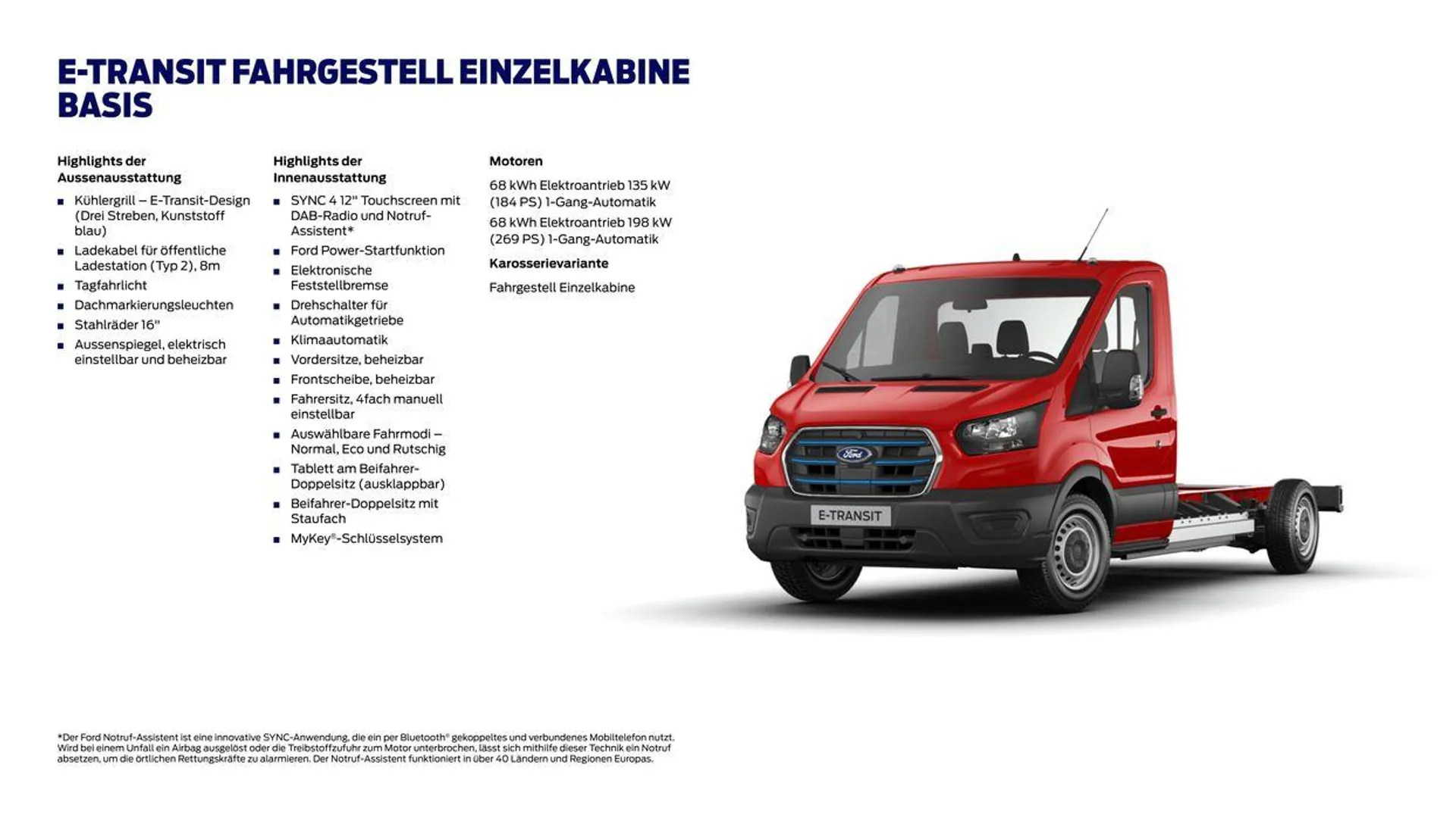 Der Neue Ford E-Transit  von 7. November bis 7. November 2024 - Prospekt seite  11