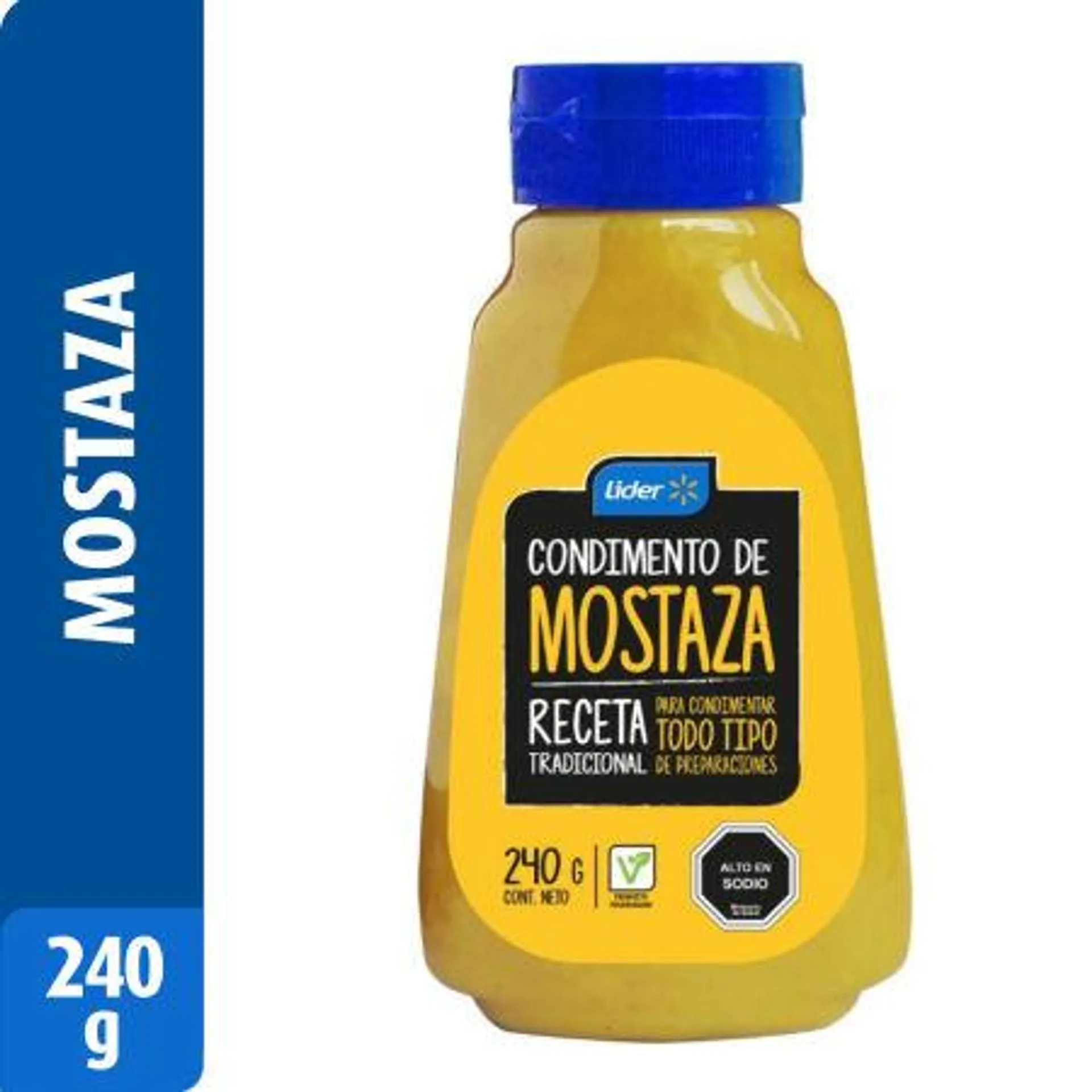 Lider - Mostaza, 240 g