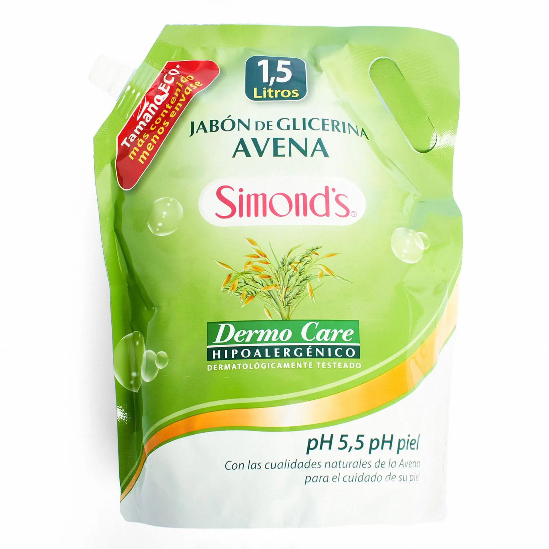 Jabón Líquido Simond's Dermo Care Avena 1.5 L