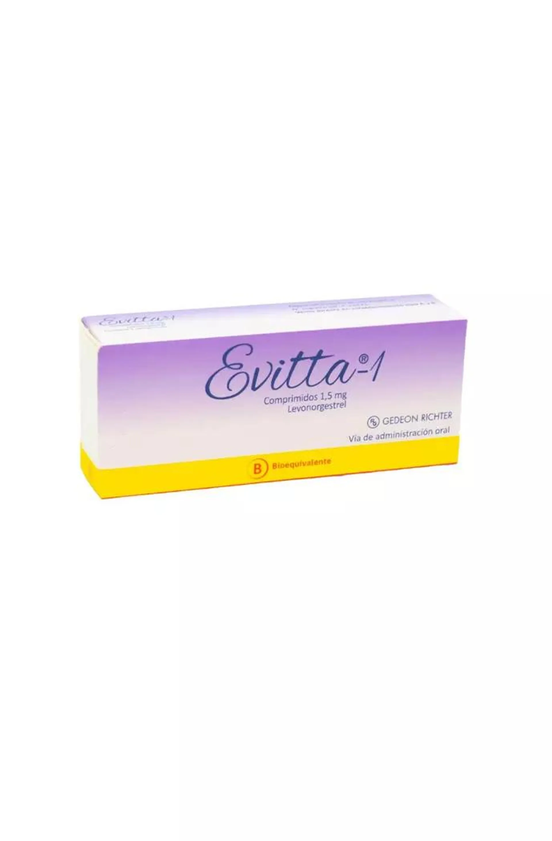 Evitta-1 (B) Levonorgestrel 1.5mg 1 Comprimido