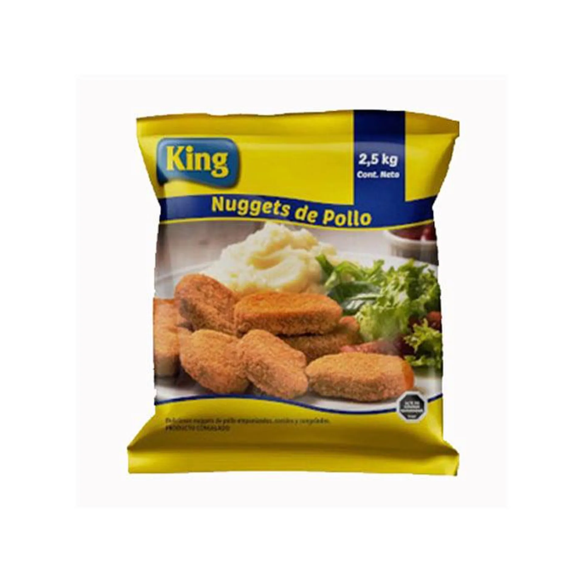 Nuggets Pollo King 2.5 Kilo