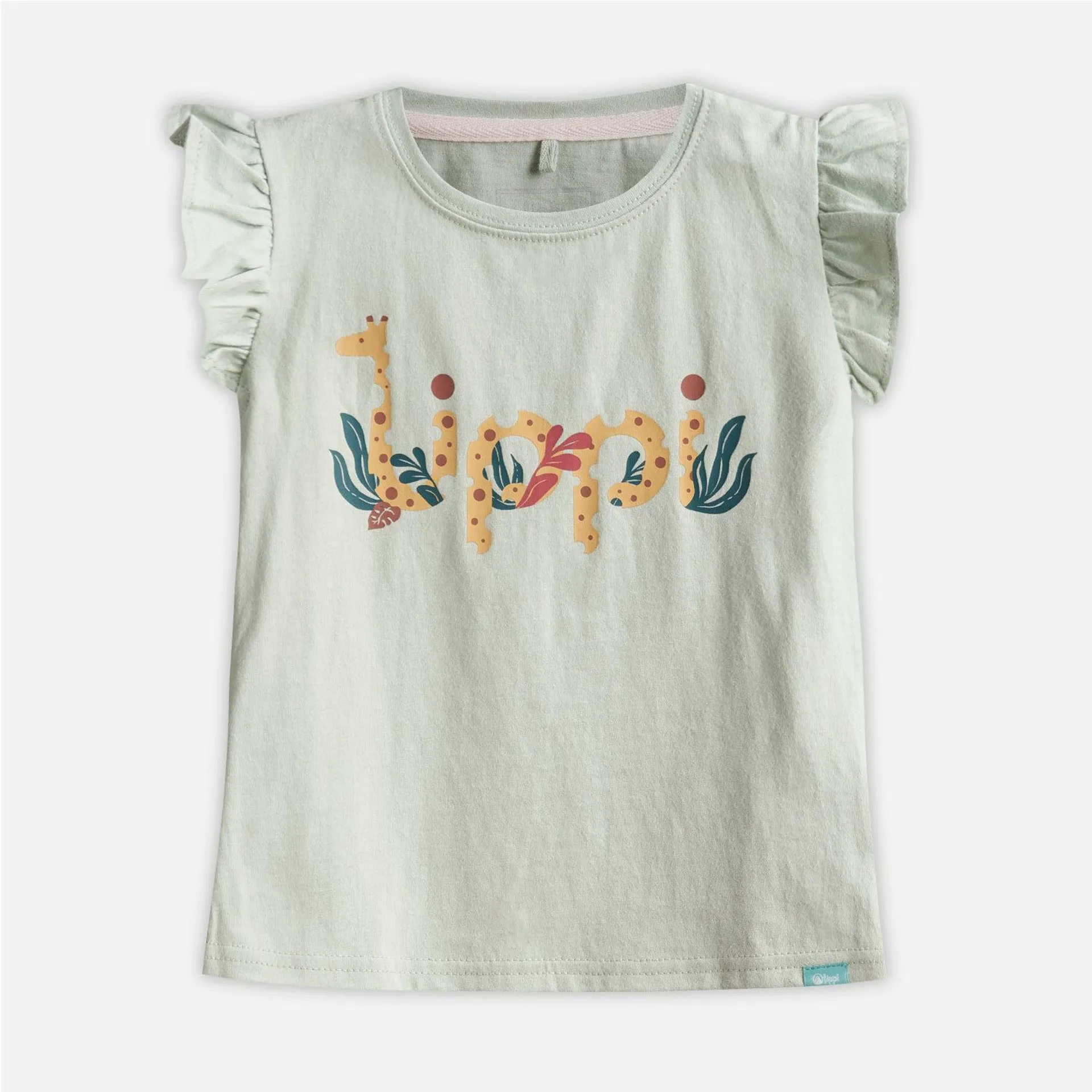 Polera Baby Girl Logo Lippi T-Shirt Jade Lippi