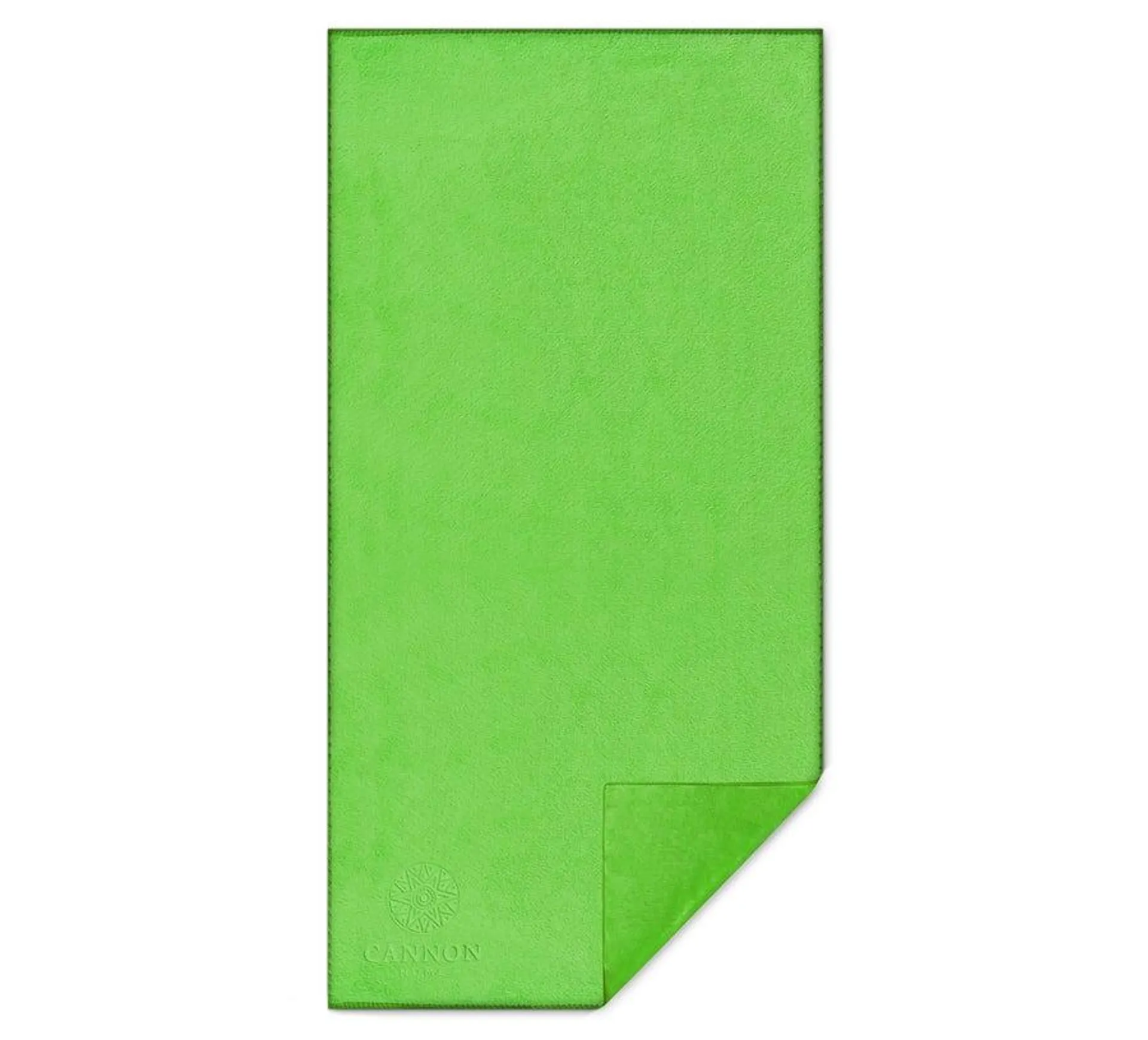 Toalla de Microfibra Fluor Verde 80x160 cm