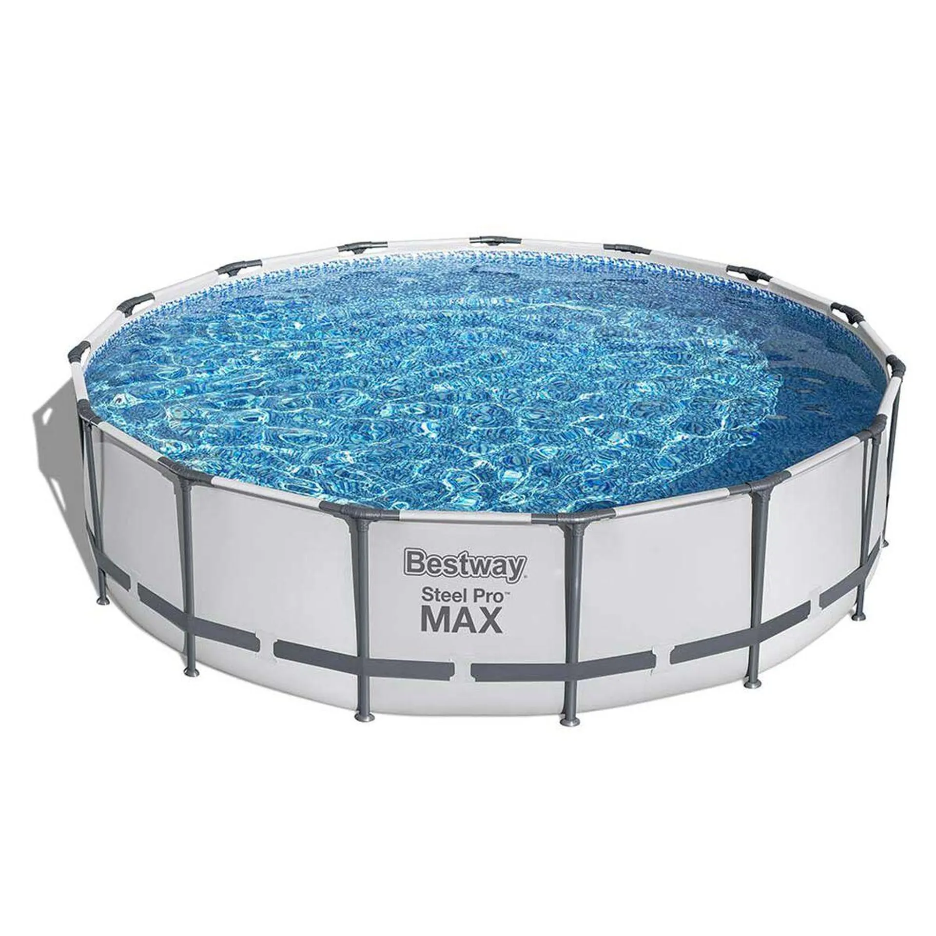 Piscina Estructural Bestway Steel Pro Max Gris 457 x 107 cm 14970 lt