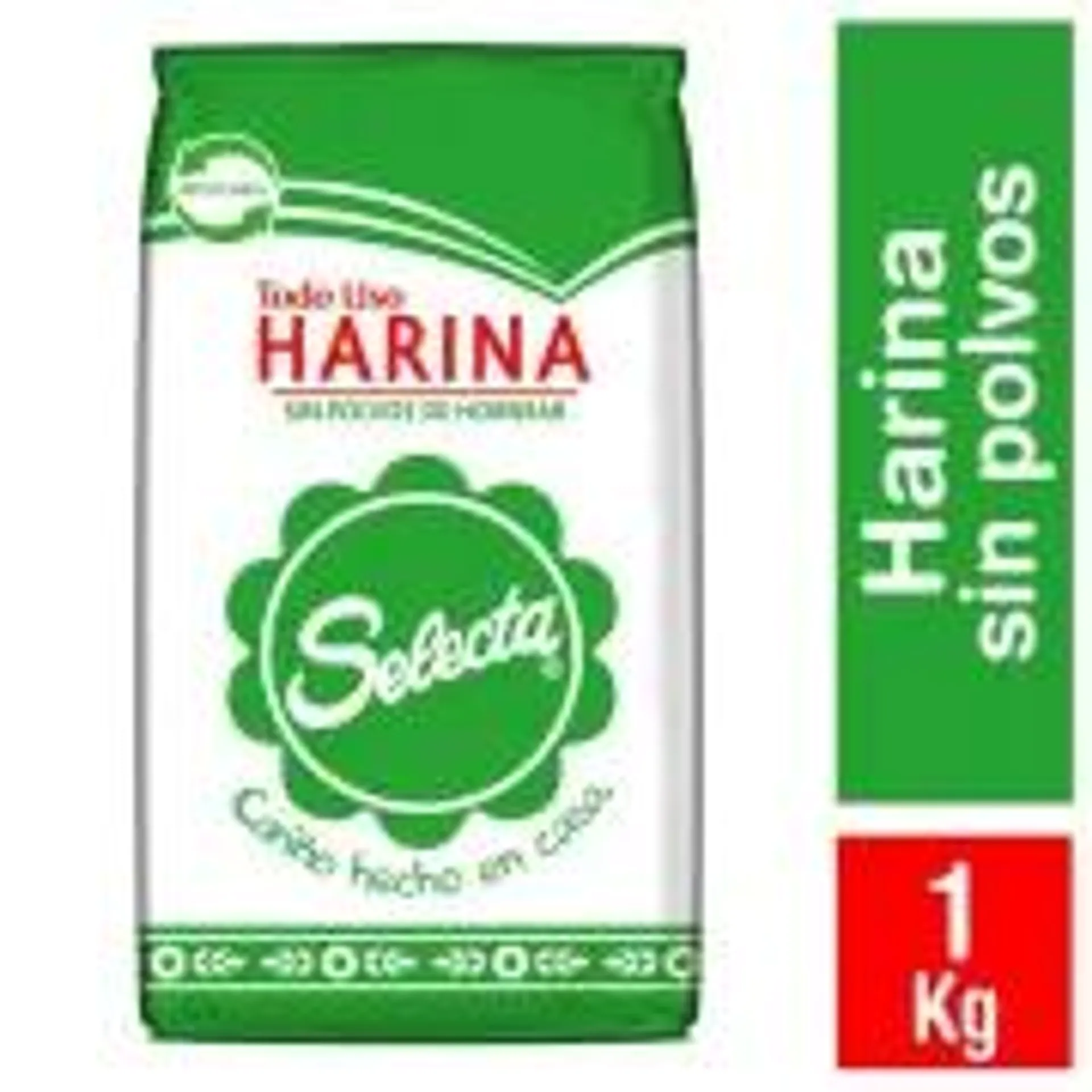 Harina Sin Polvos De Hornear, 1 Kg