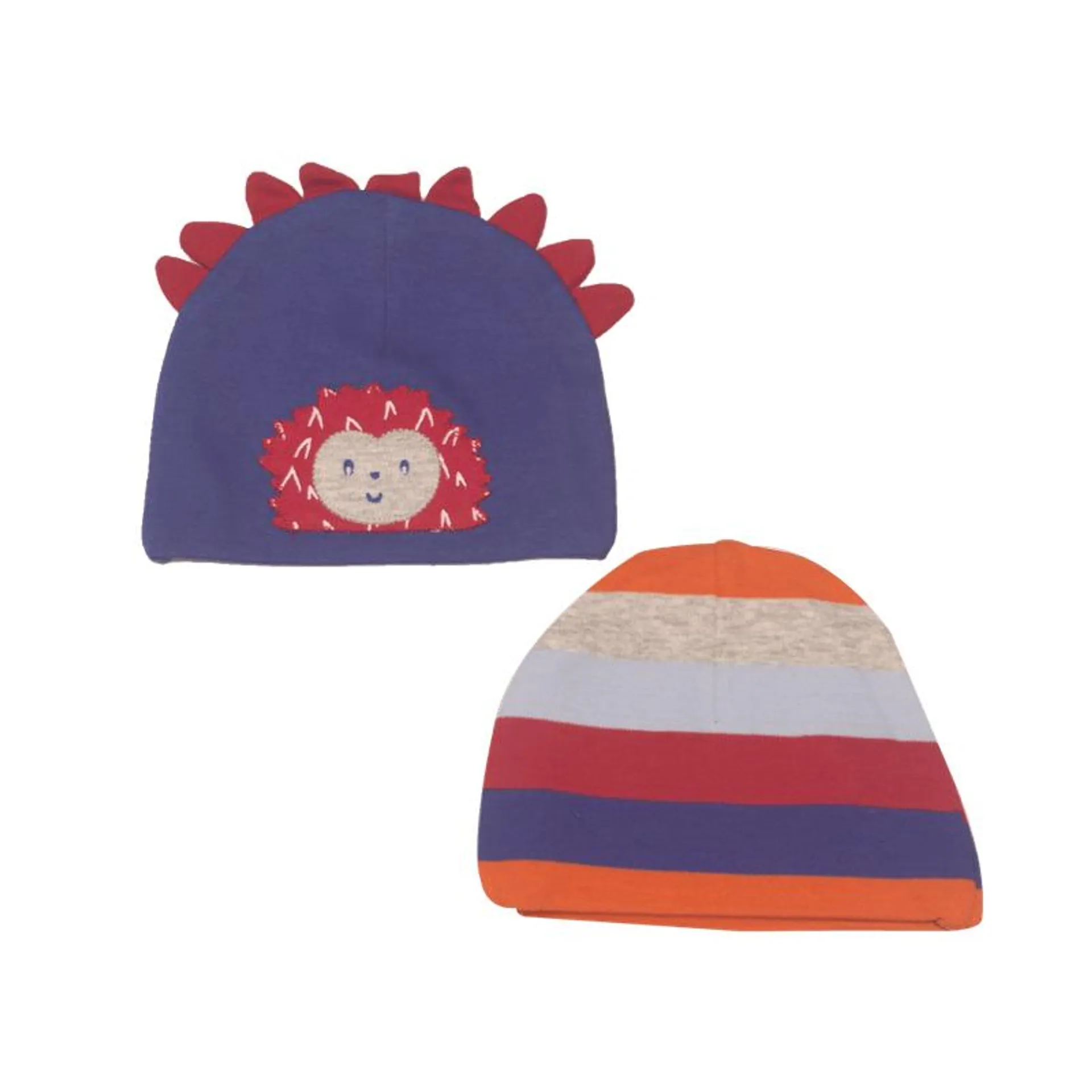 Pack Gorros 2 Pcs Bebé Niño Multicolor