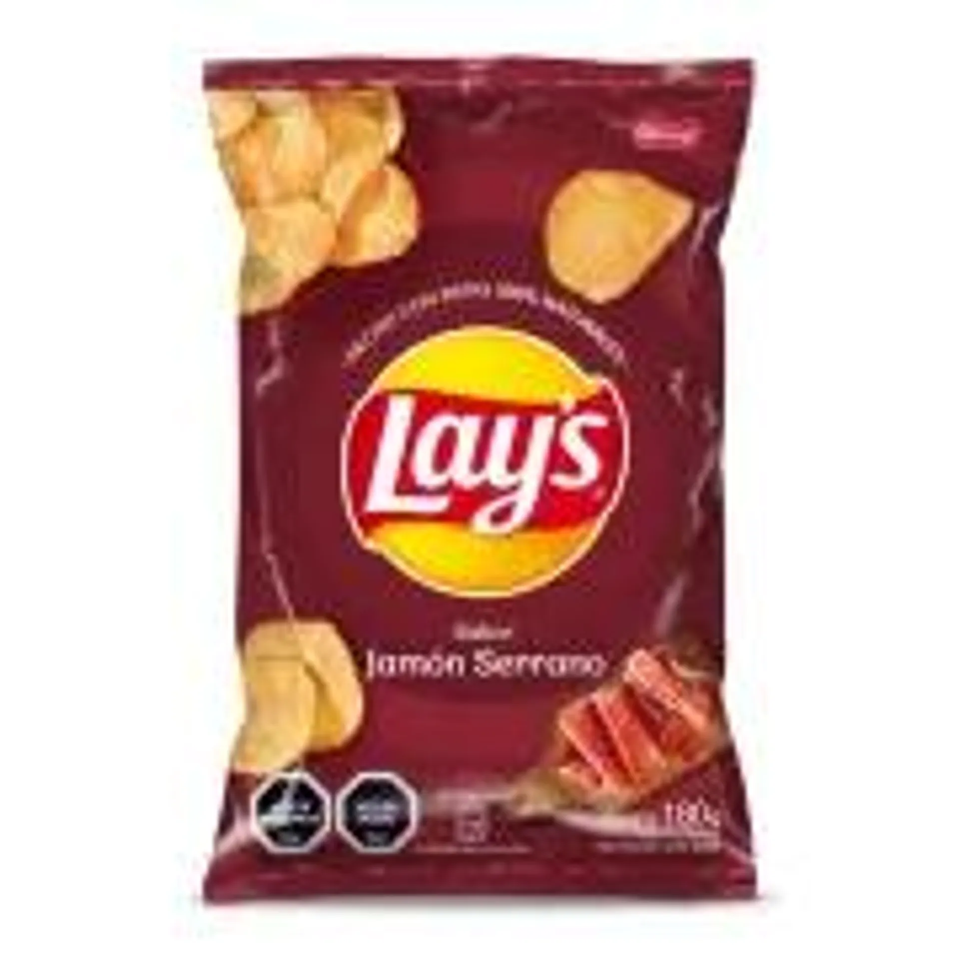 Papas Fritas Sabor Jamón Serrano, 180 g