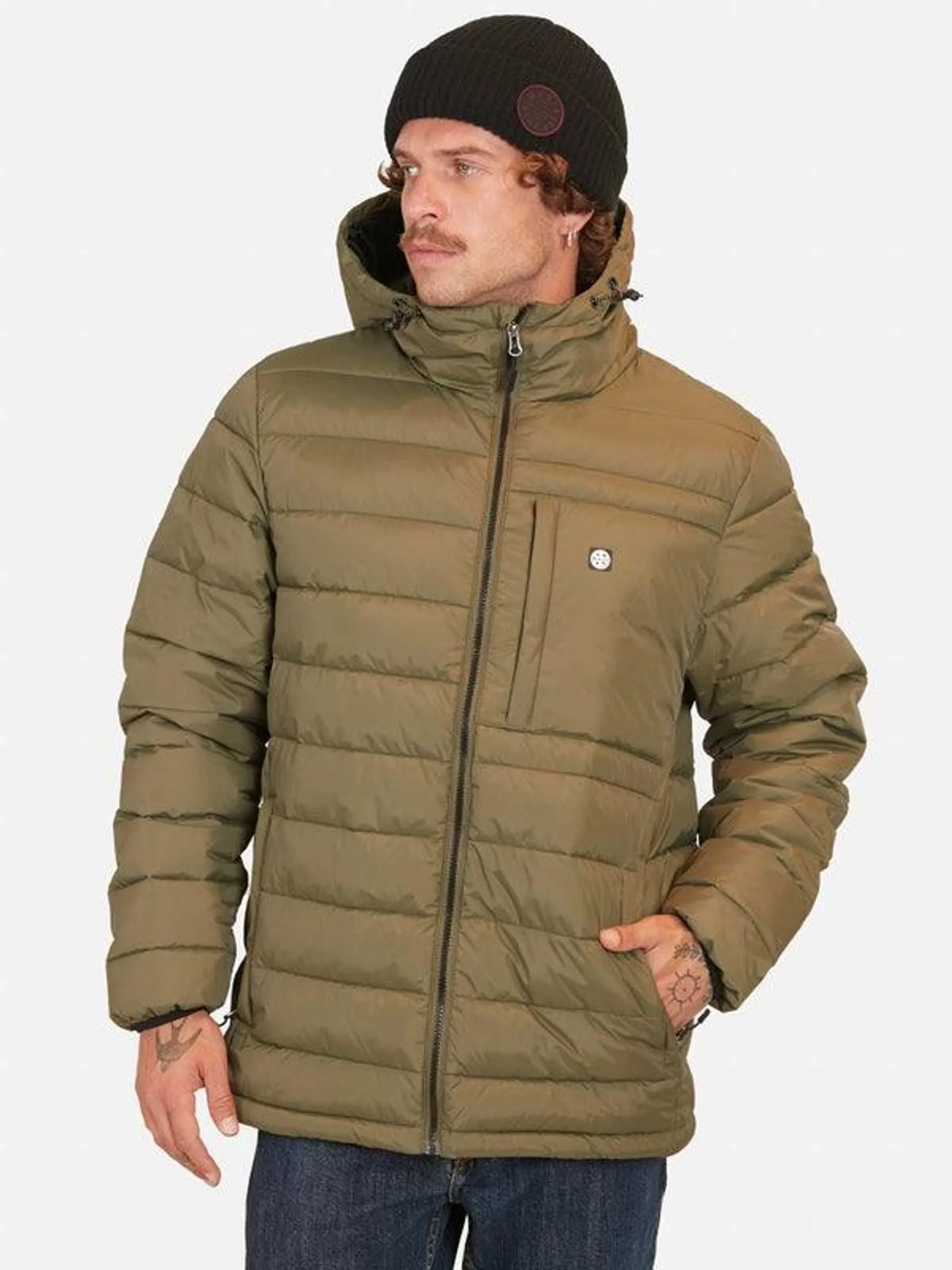 PARKA PUFFA HAUULA OLIVE