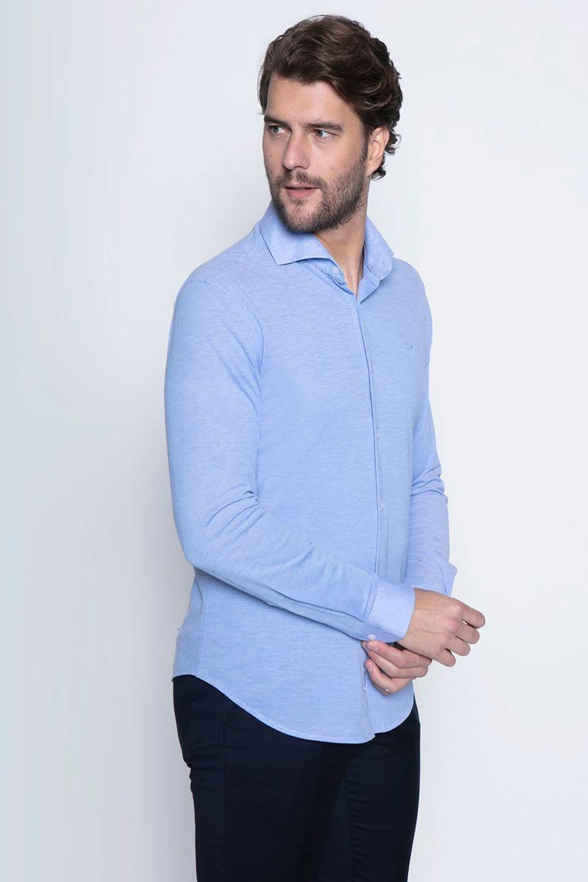 Camisa Bristol Lt. Blue