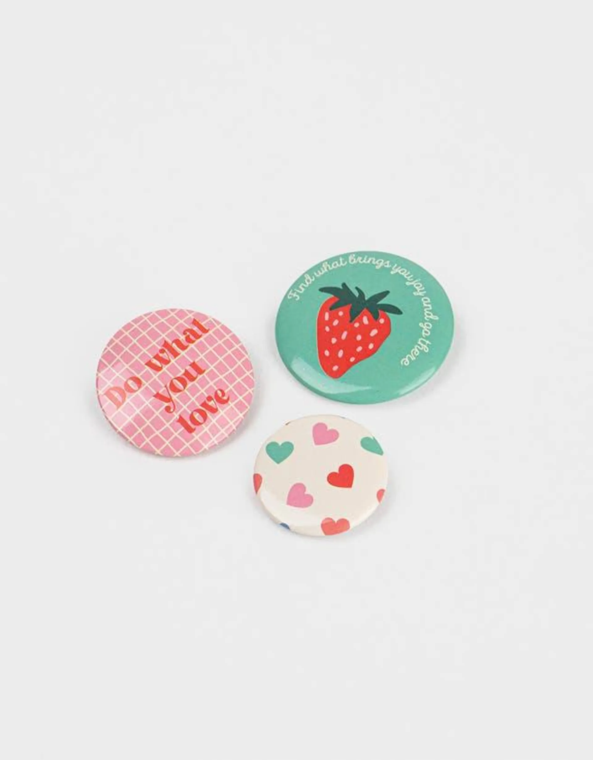 Set de pins "berry"