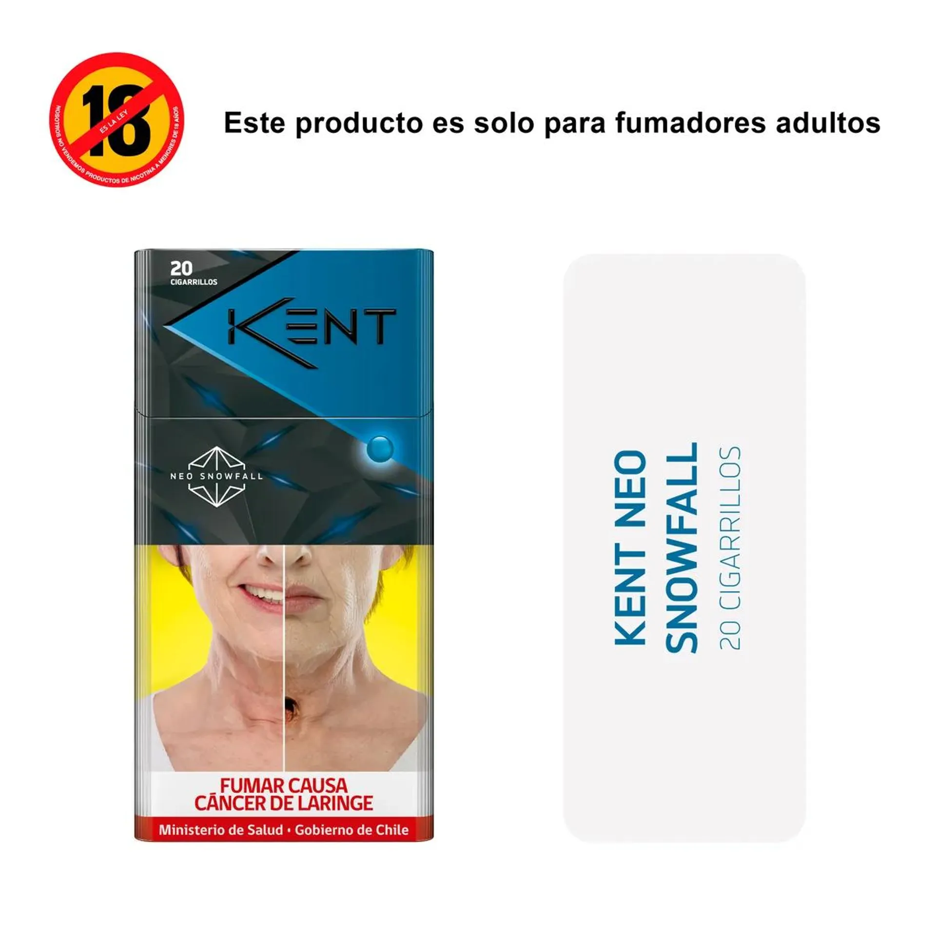 Cigarrillo Kent Neo Snowfall 20 Hl