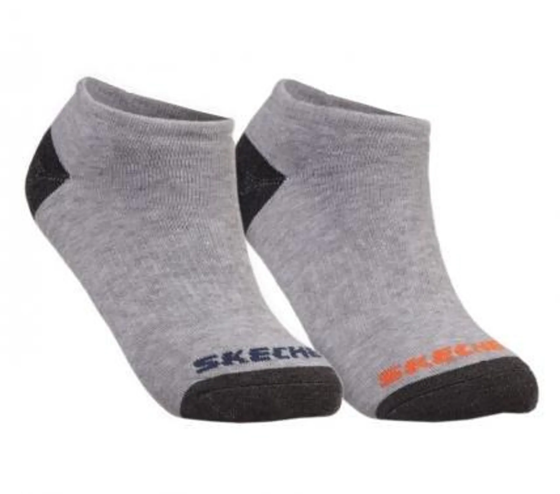 6 Pack Boys Socks - Full Terry Gray