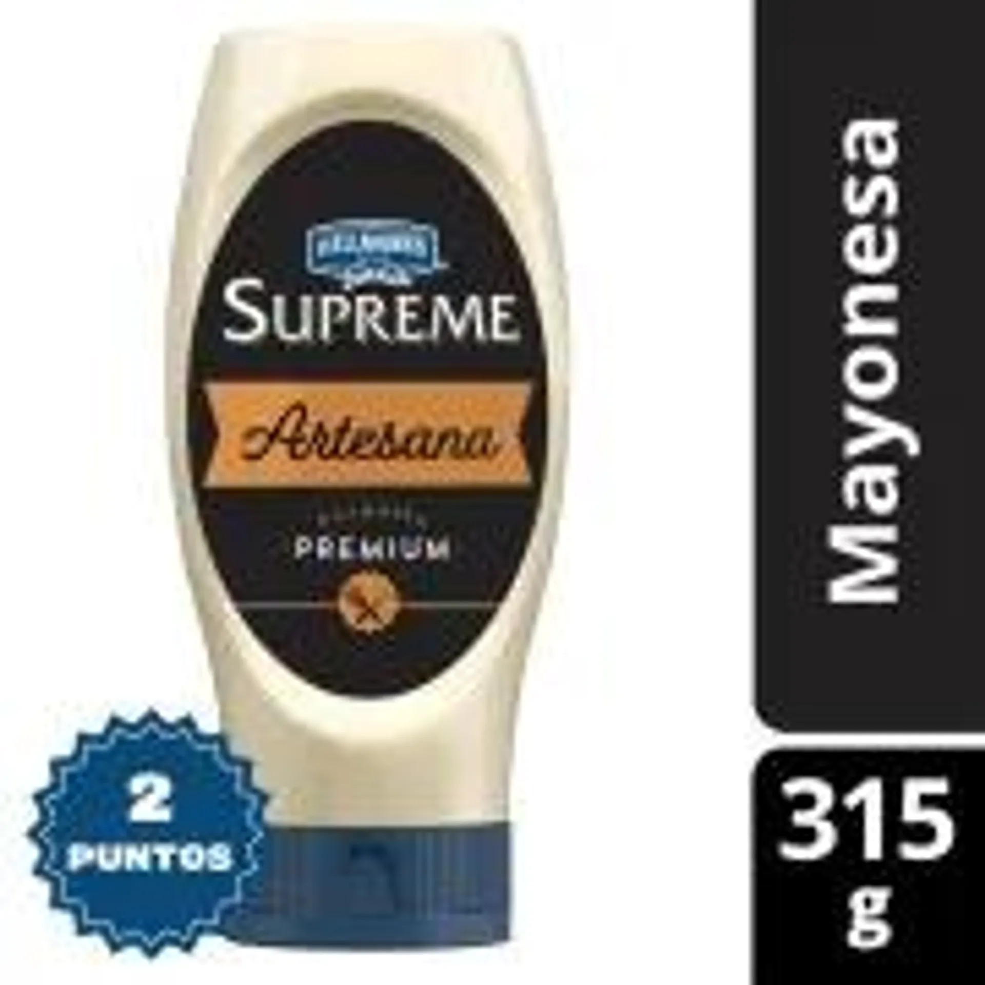 Mayonesa Supreme Artesana Squeeze, 315 g