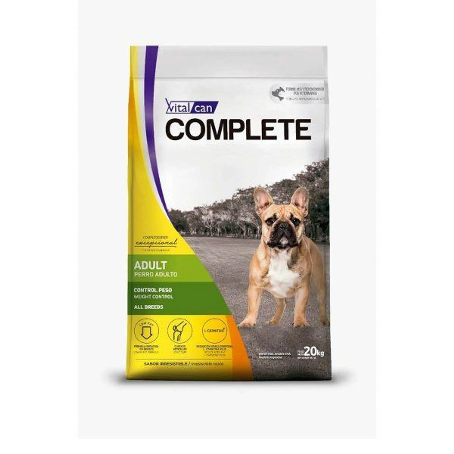 Complete Perro Control Peso 20 Kg