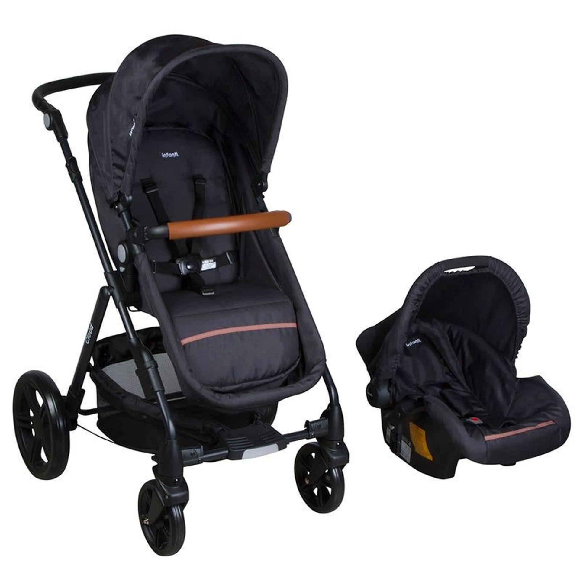 Coche Travel System cloud gris oscuro