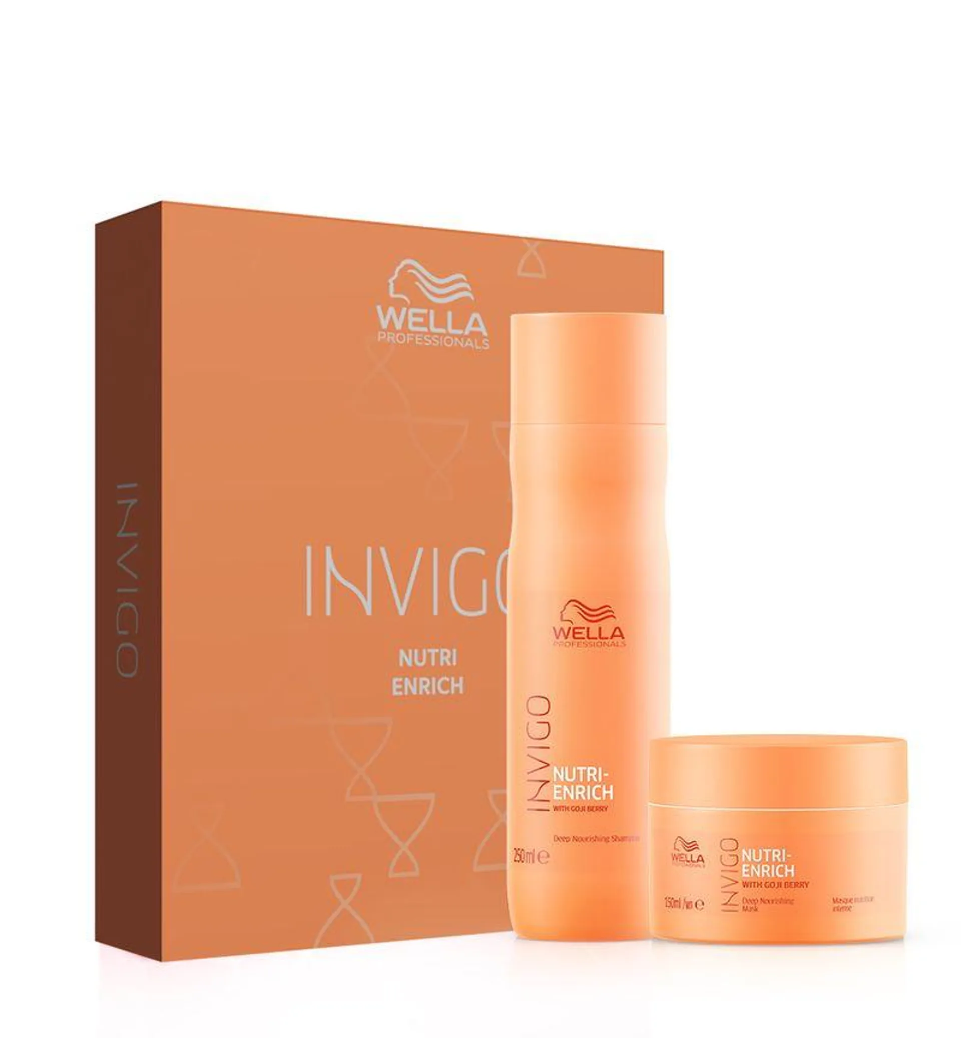 Pack Wella Invigo Enrich Shampoo + Mascara