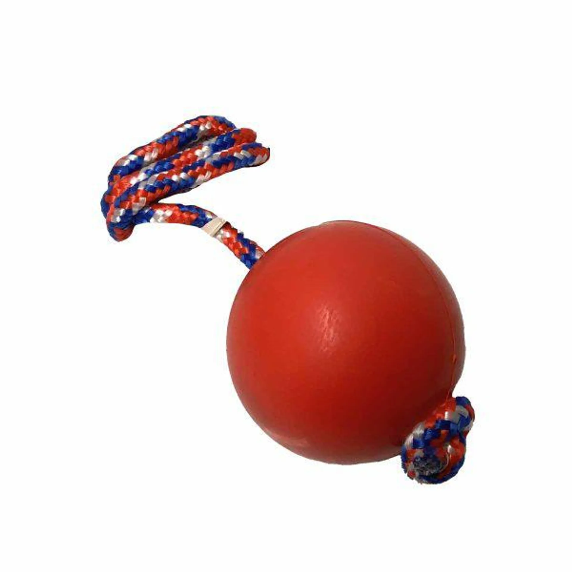 Juguete Cuerda con Pelota Dura Rojo