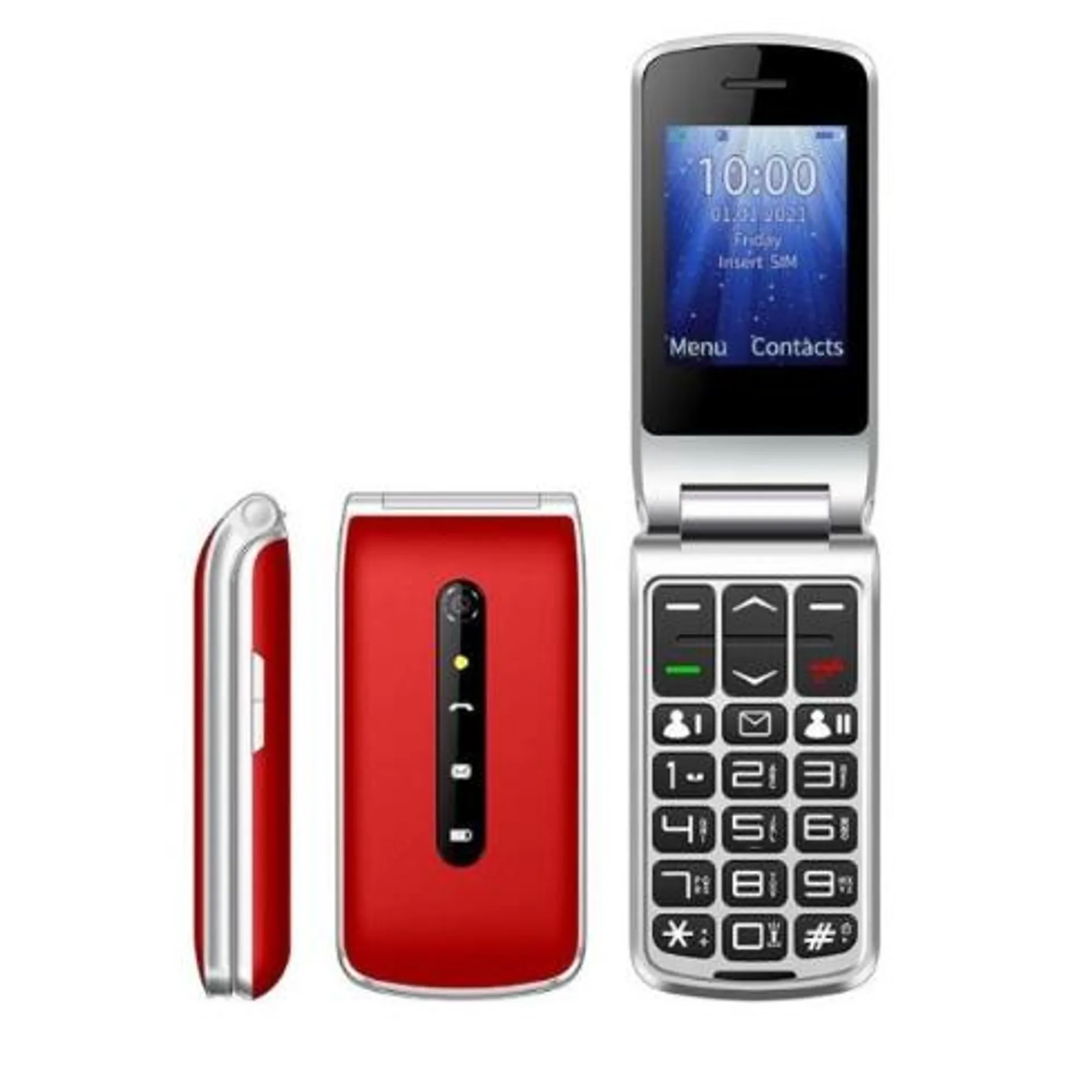 CELULAR ENTEL VISMOV V909T 4G ROJO