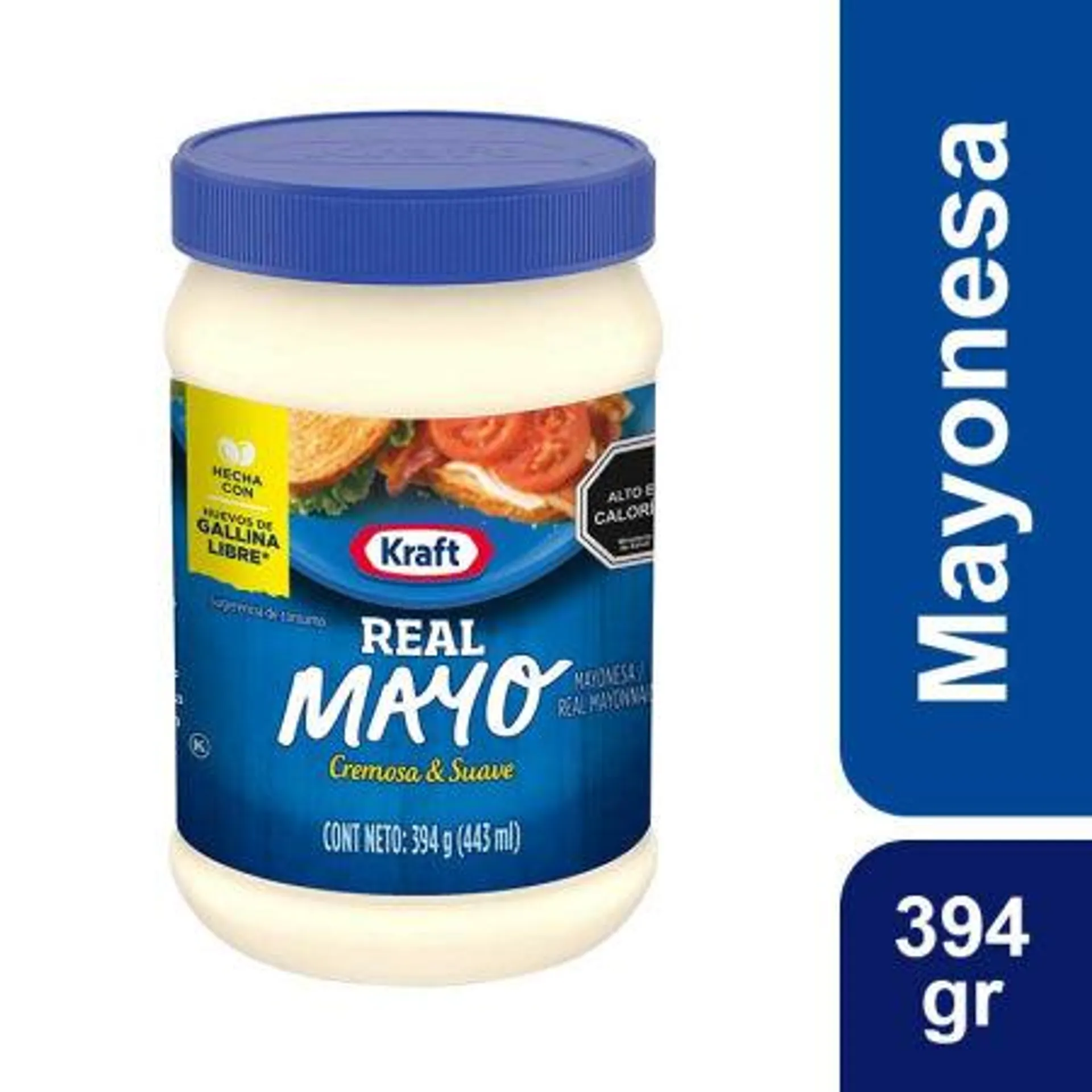 Kraft - Mayonesa Frasco, 394 g